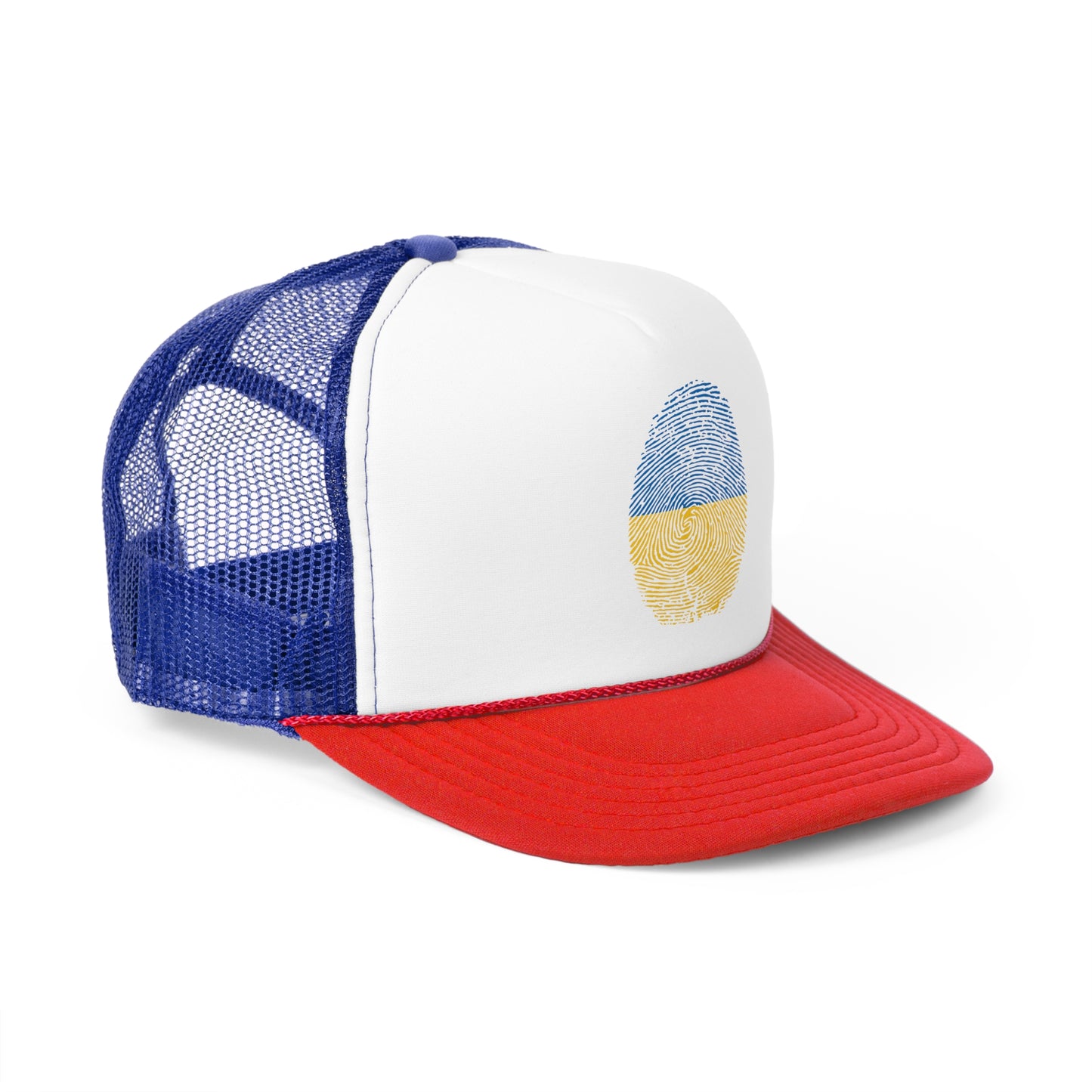 UKRAINE Fingerprint flag Soccer World Cup Fan Hat (UNISEX)