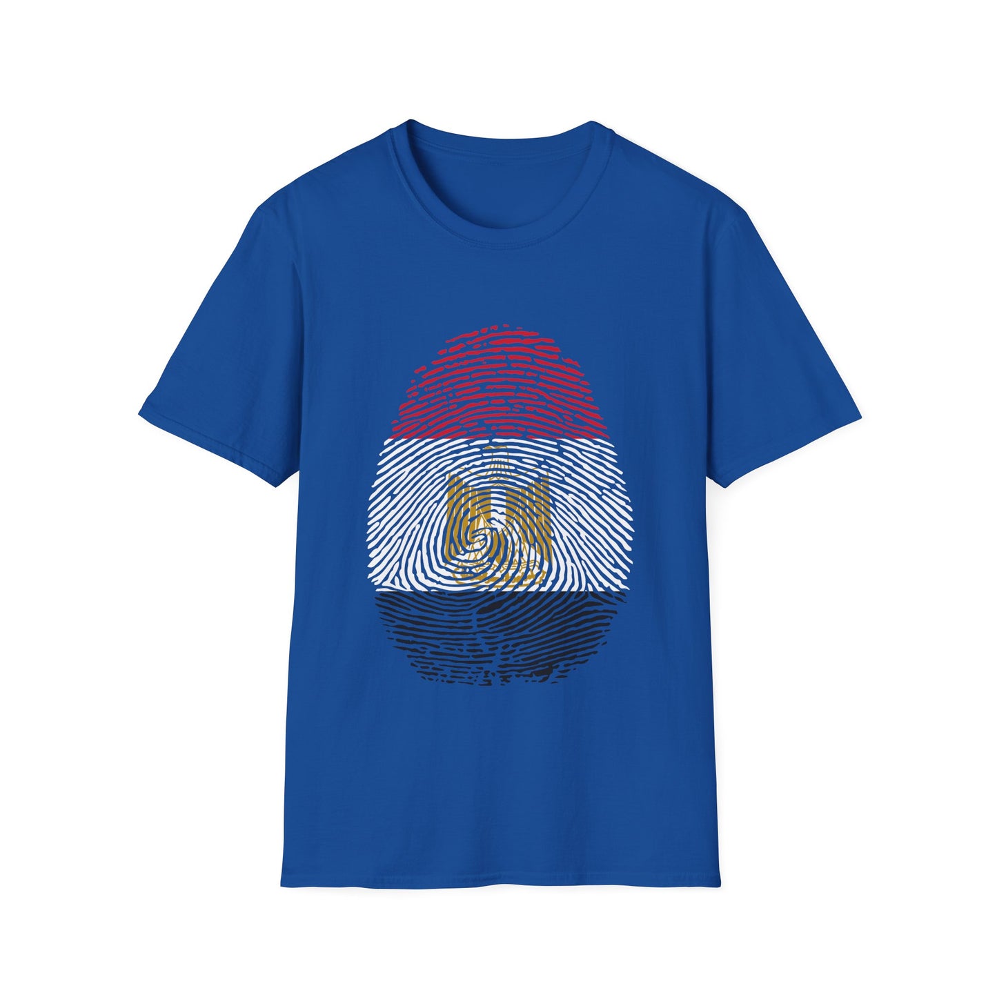EGYPT Fingerprint flag Soccer World Cup Fan T-Shirt (WOMEN)