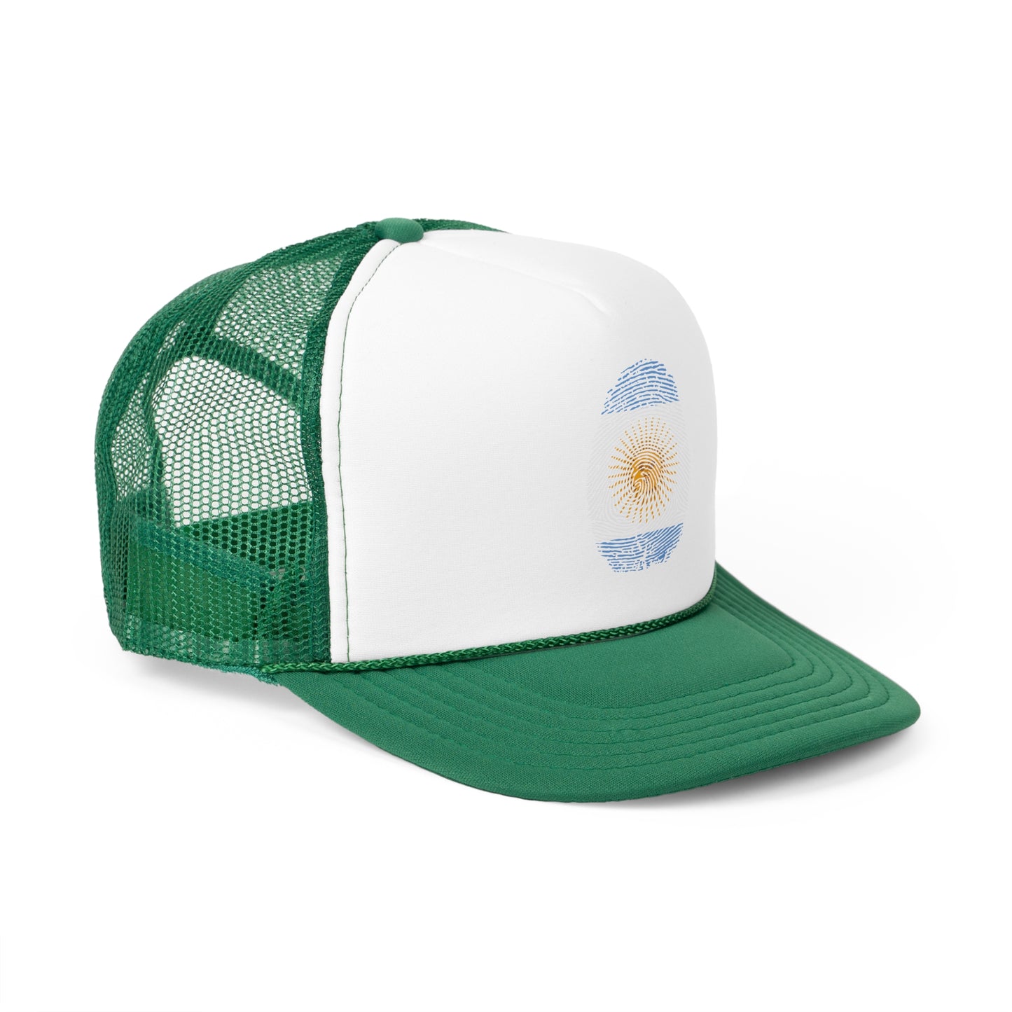 ARGENTINA Fingerprint flag Soccer World Cup Fan Hat (UNISEX)