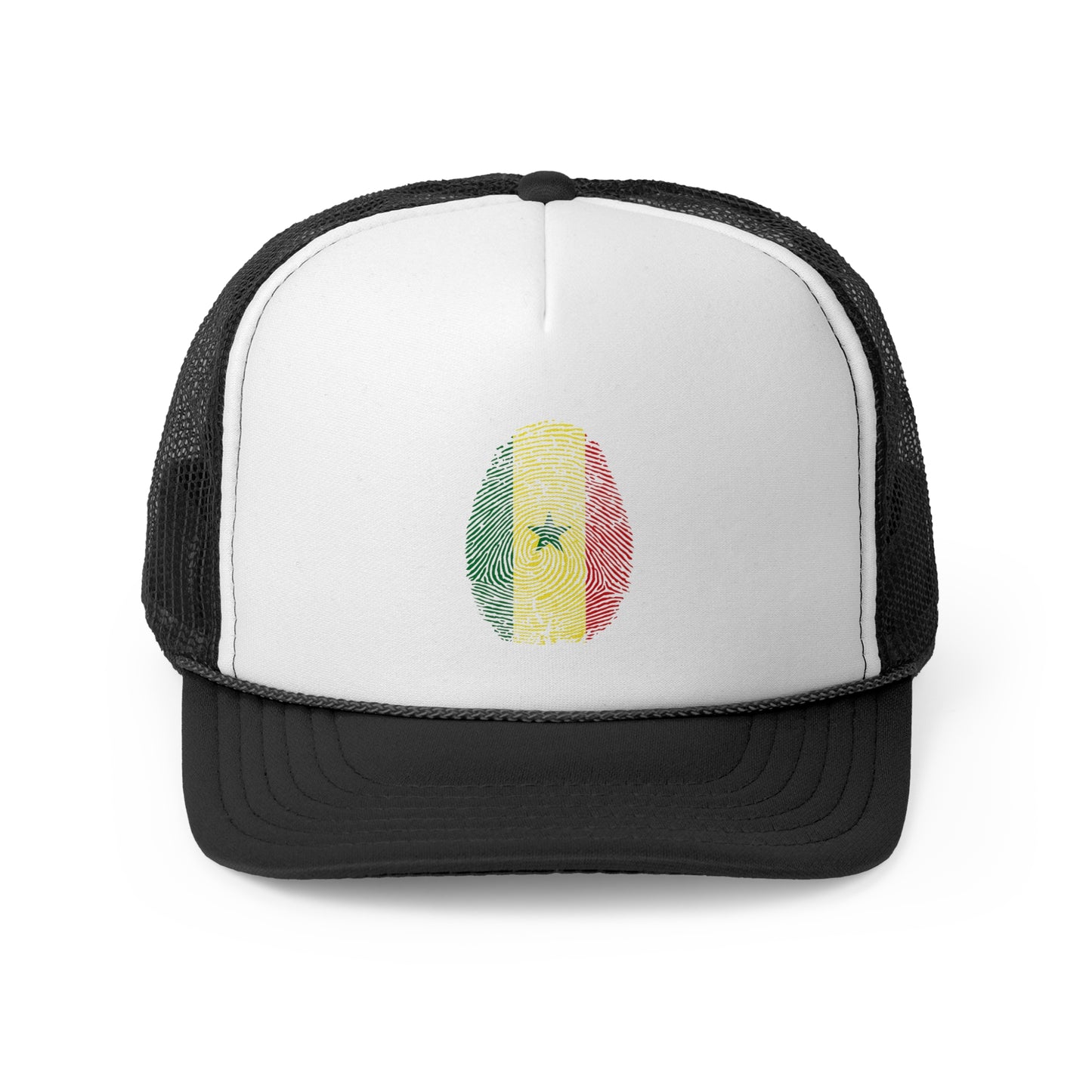 SENEGAL Fingerprint flag Soccer World Cup Fan Hat (UNISEX)