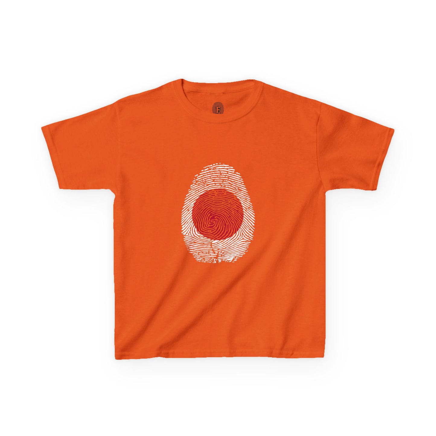 JAPAN Fingerprint flag Soccer World Cup Fan T-Shirt (KIDS - UNISEX)