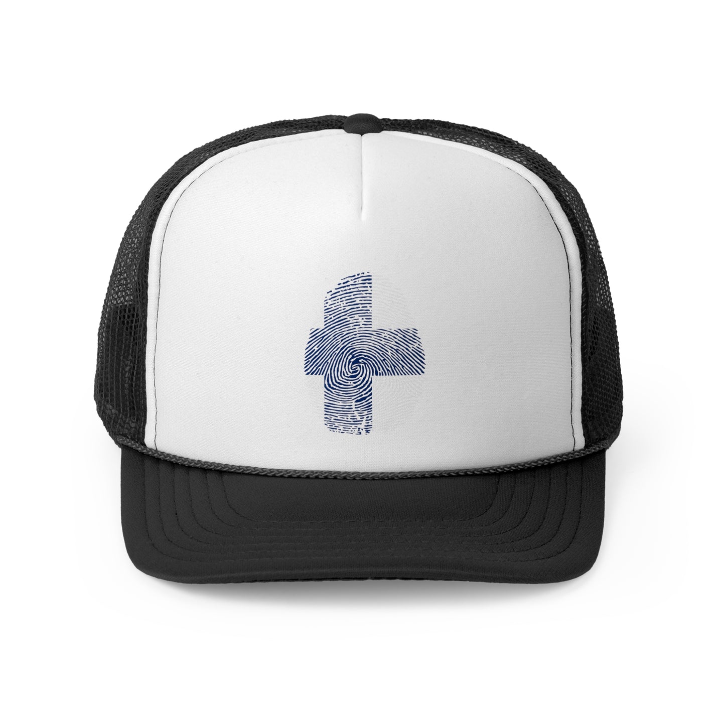 FINLAND Fingerprint flag Soccer World Cup Fan Hat (UNISEX)