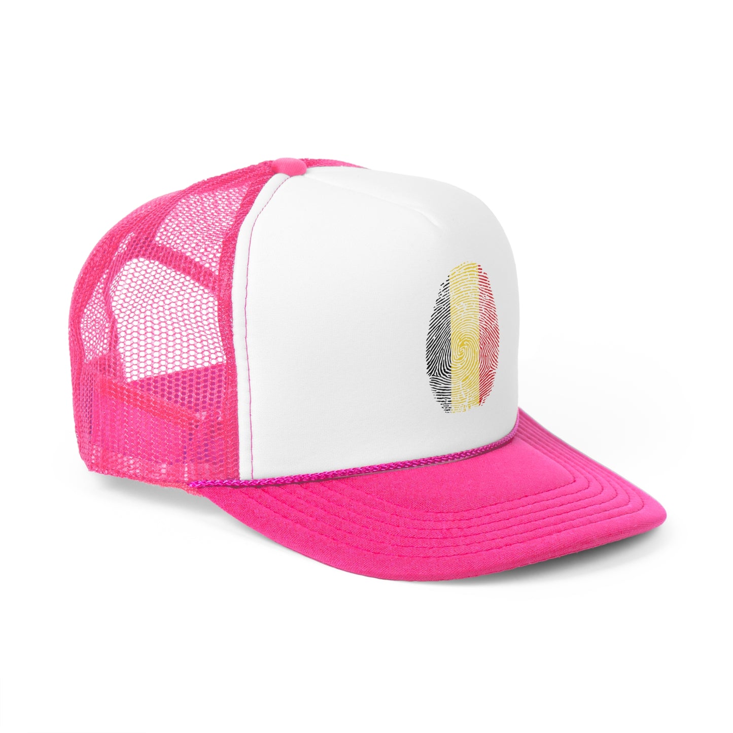 BELGIUM Fingerprint flag Soccer World Cup Fan Hat (UNISEX)