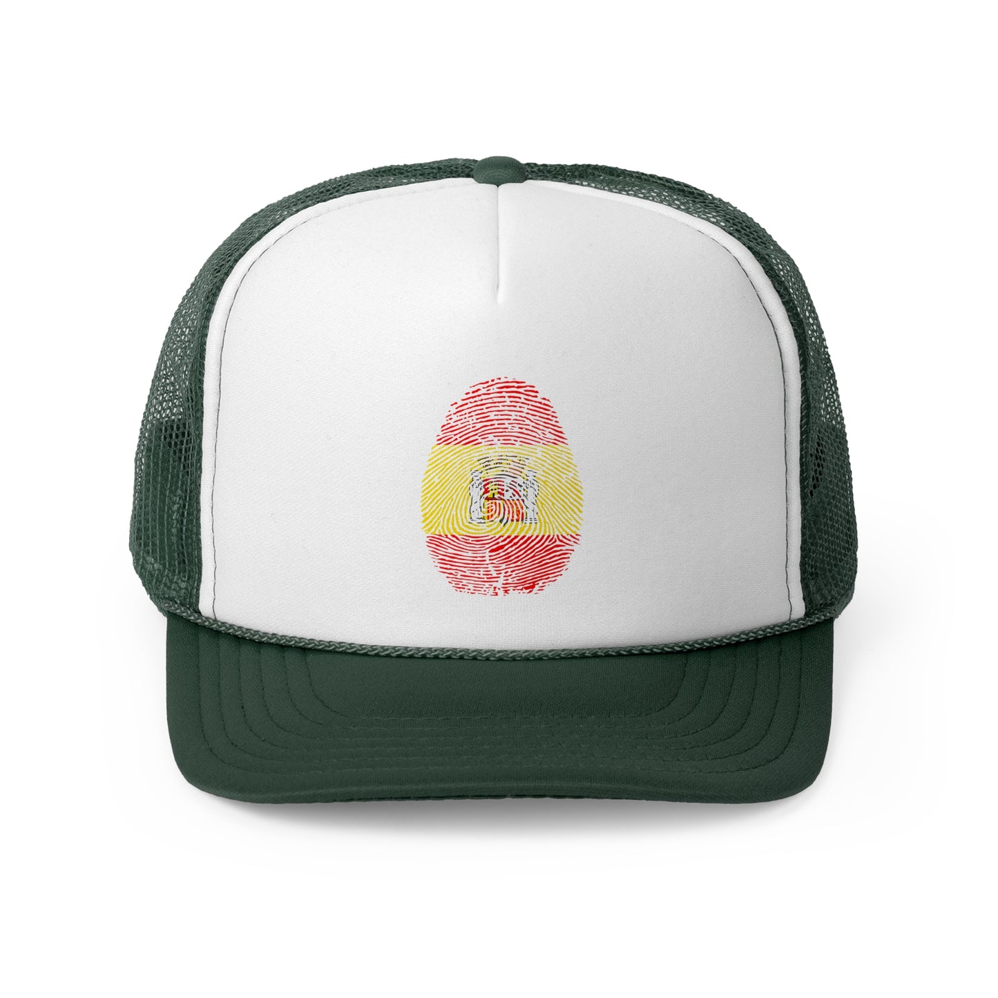 SPAIN Fingerprint flag Soccer World Cup Fan Hat (UNISEX)