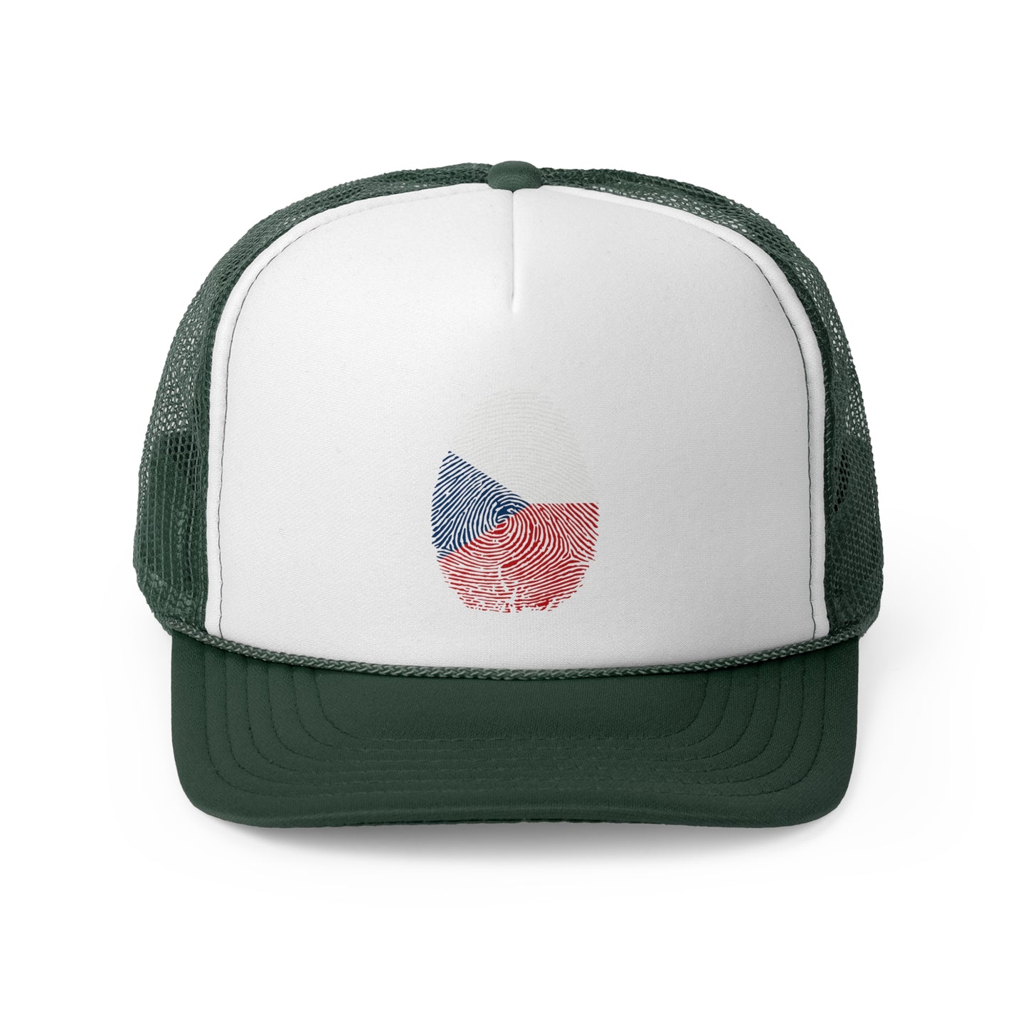CZECHIA Fingerprint flag Soccer World Cup Fan Hat (UNISEX)