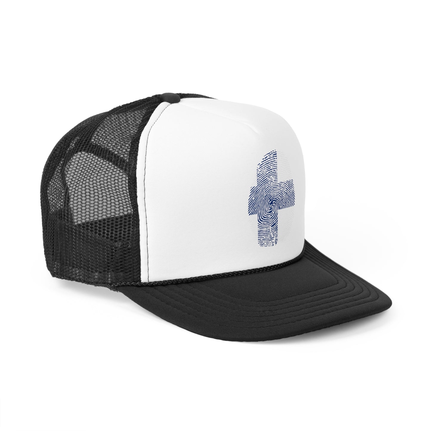 FINLAND Fingerprint flag Soccer World Cup Fan Hat (UNISEX)