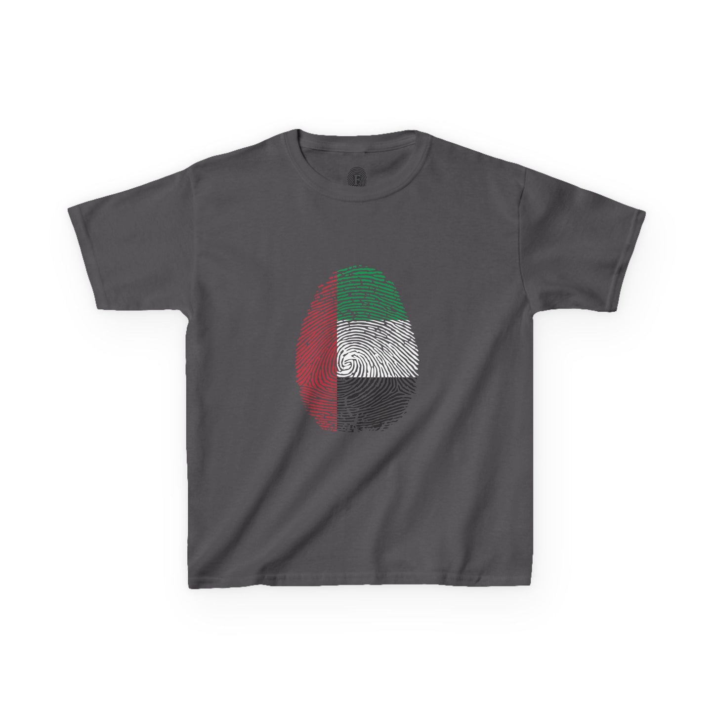 UAE Fingerprint flag Soccer World Cup Fan T-Shirt (KIDS - UNISEX)