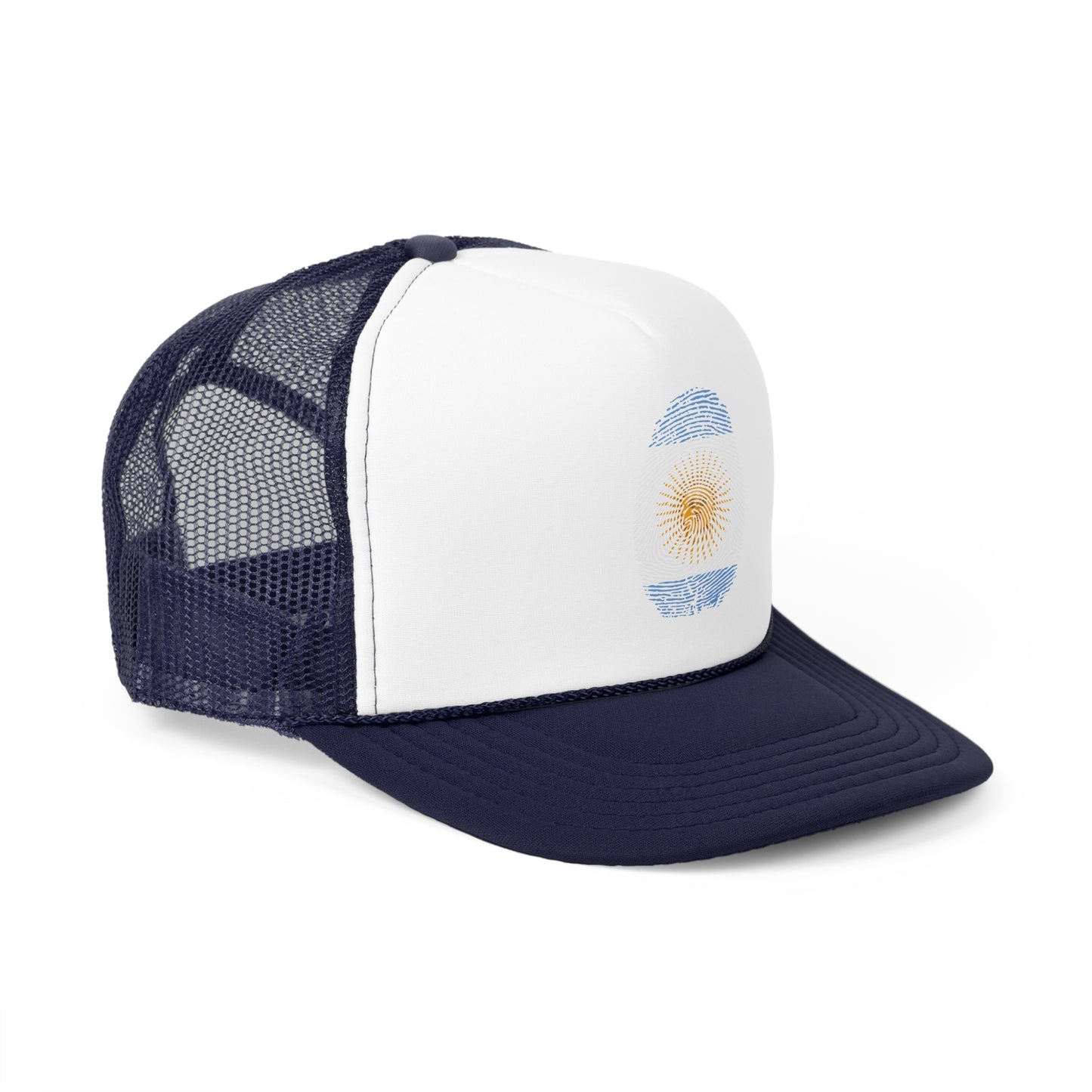 ARGENTINA Fingerprint flag Soccer World Cup Fan Hat (UNISEX)
