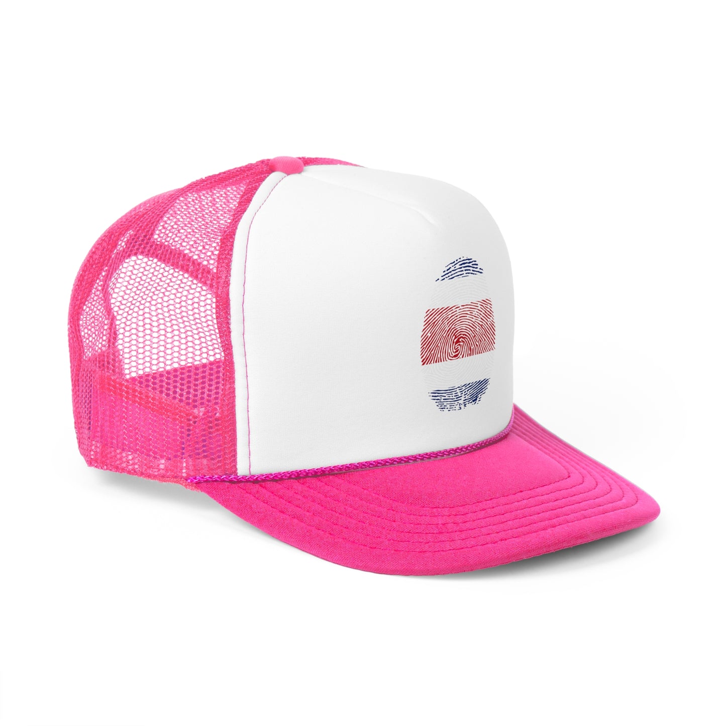 COSTA RICA Fingerprint flag Soccer World Cup Fan Hat (UNISEX)