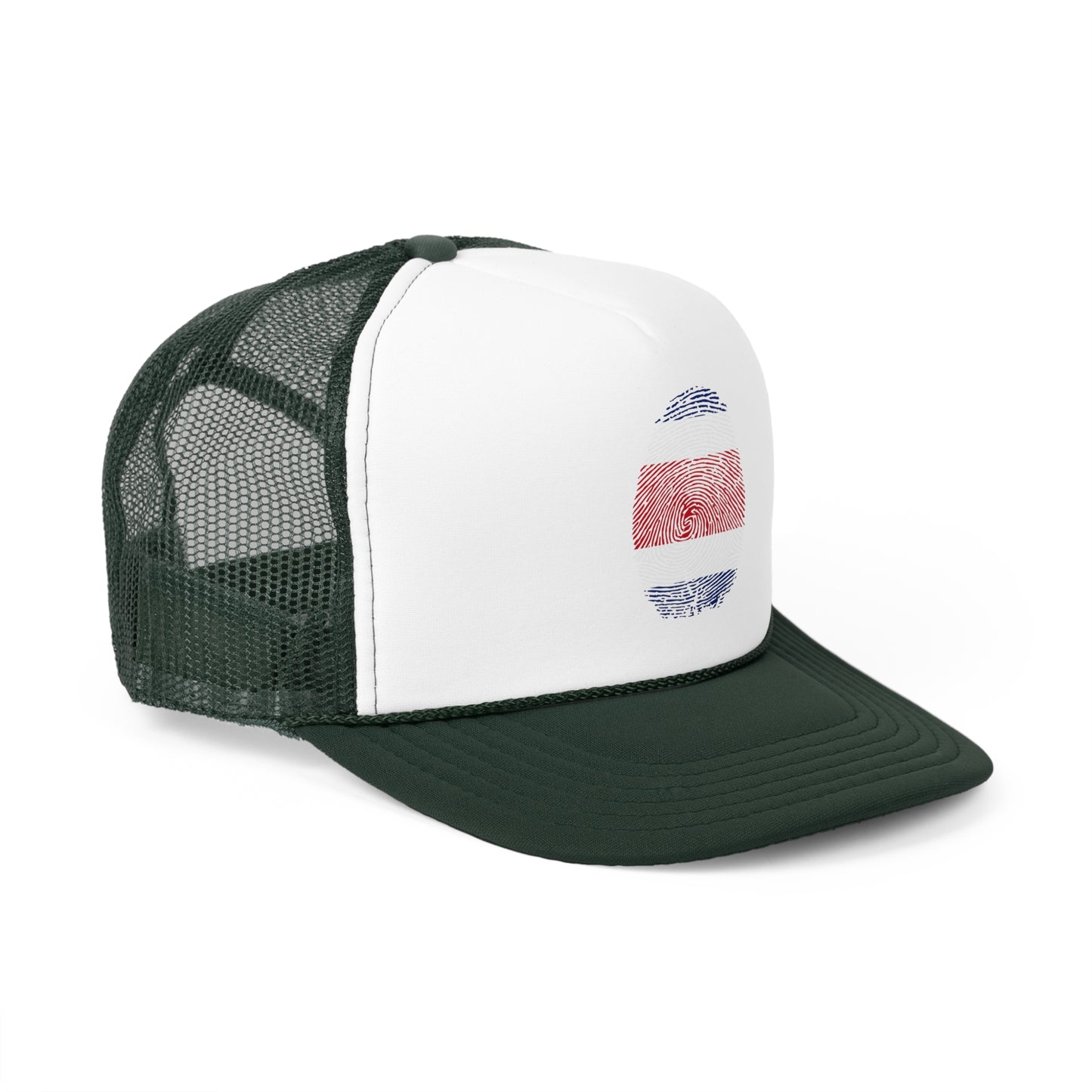 COSTA RICA Fingerprint flag Soccer World Cup Fan Hat (UNISEX)