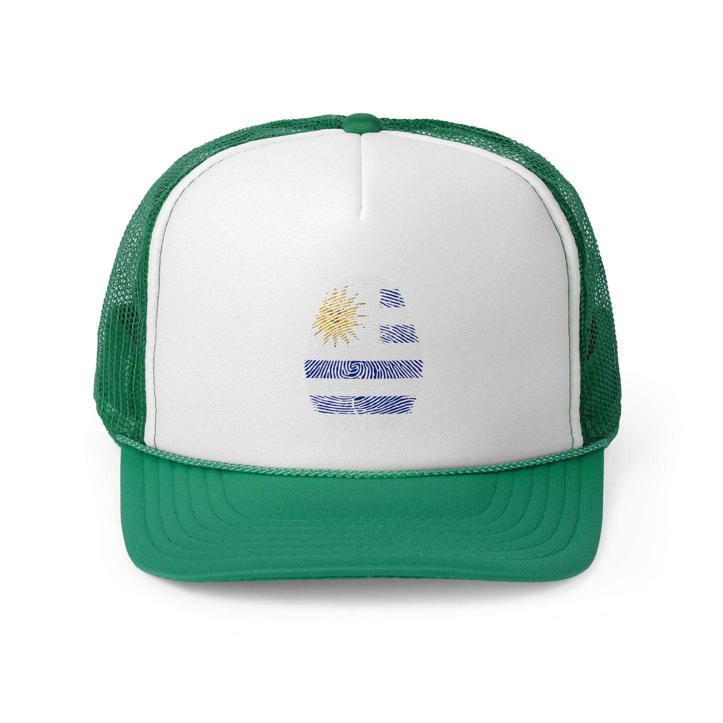 URUGUAY Fingerprint flag Soccer World Cup Fan Hat (UNISEX)