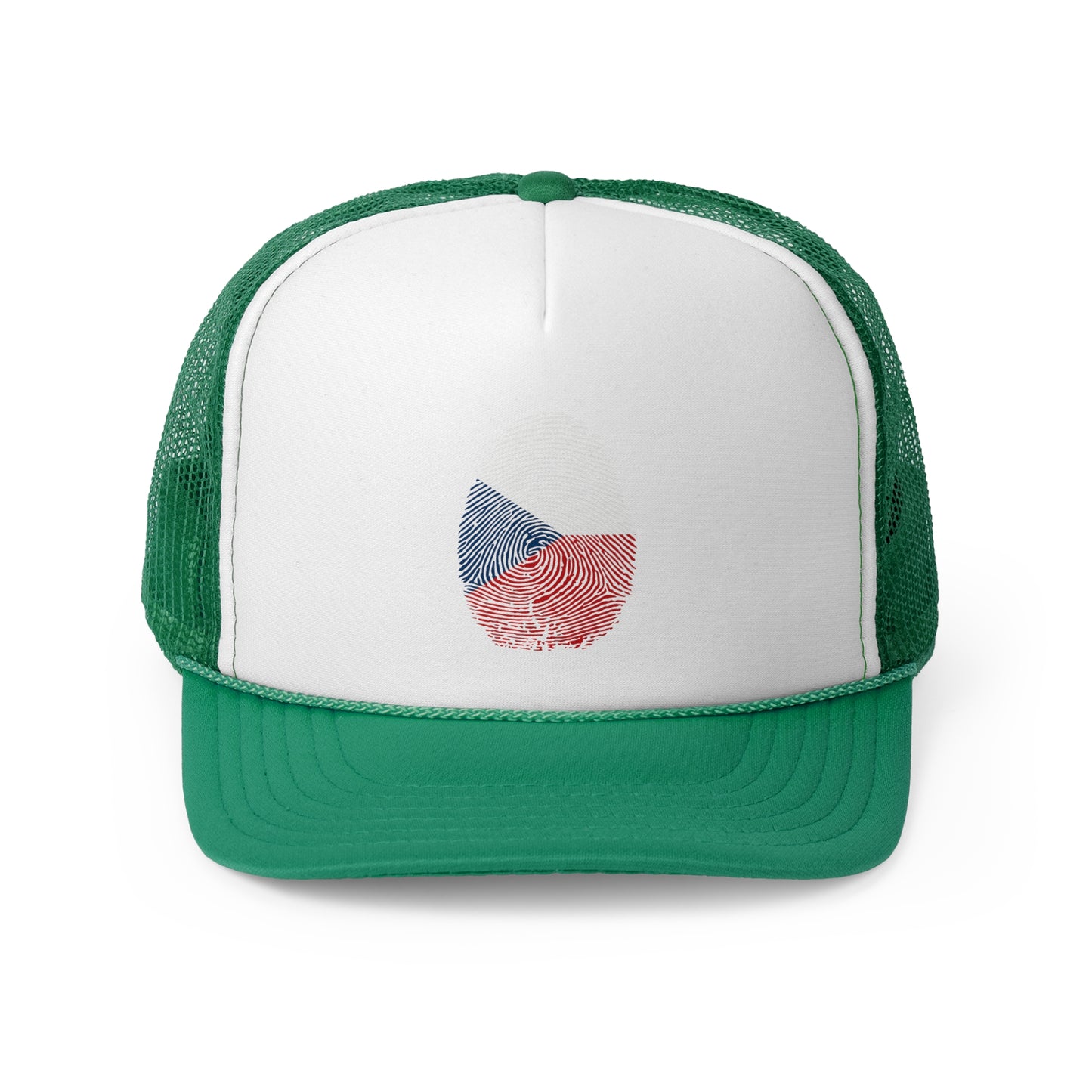 CZECHIA Fingerprint flag Soccer World Cup Fan Hat (UNISEX)