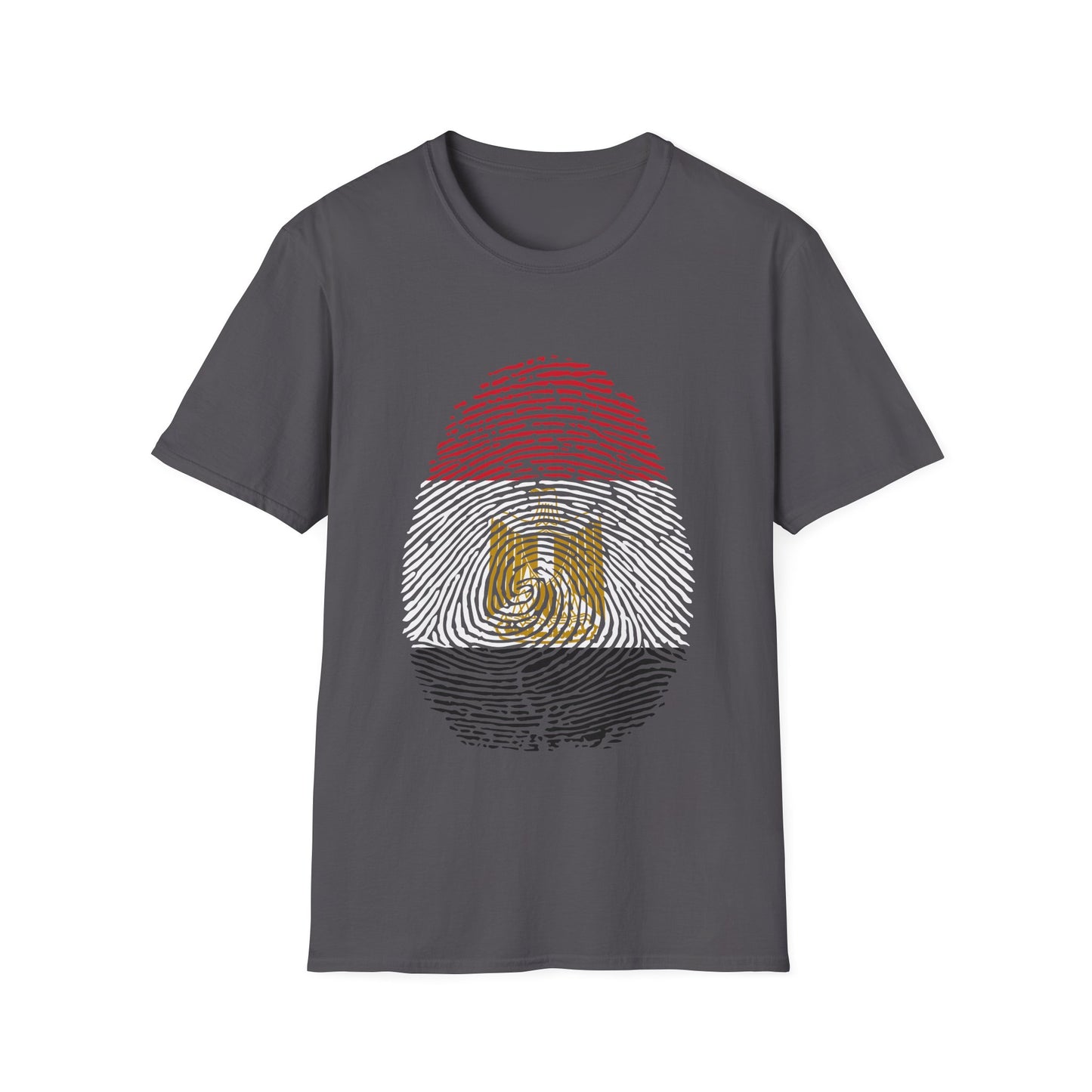 EGYPT Fingerprint flag Soccer World Cup Fan T-Shirt (WOMEN)