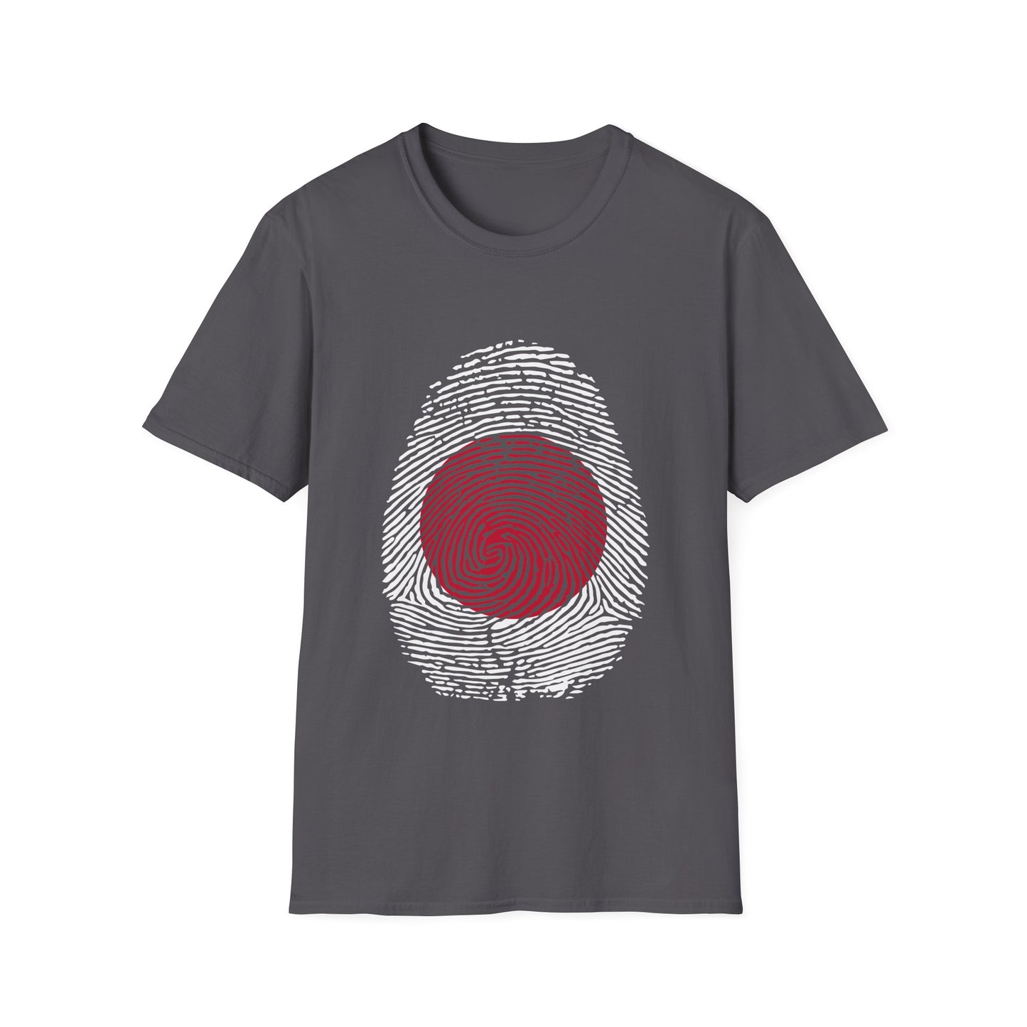 JAPAN Fingerprint flag Soccer World Cup Fan T-Shirt (WOMEN)