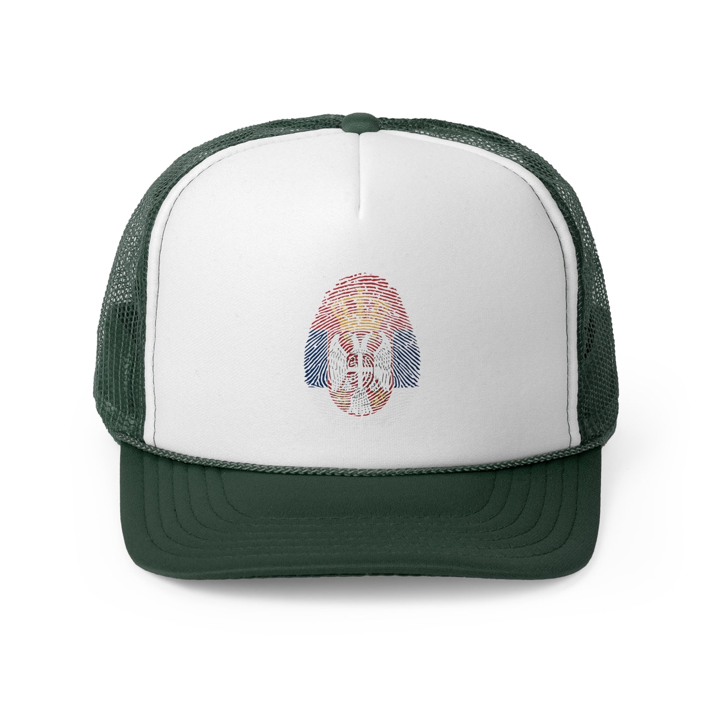 SERBIA Fingerprint flag Soccer World Cup Fan Hat (UNISEX)