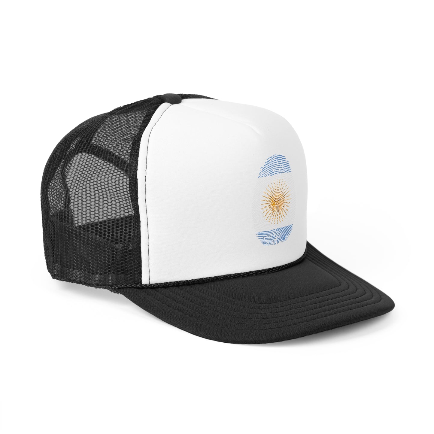 ARGENTINA Fingerprint flag Soccer World Cup Fan Hat (UNISEX)