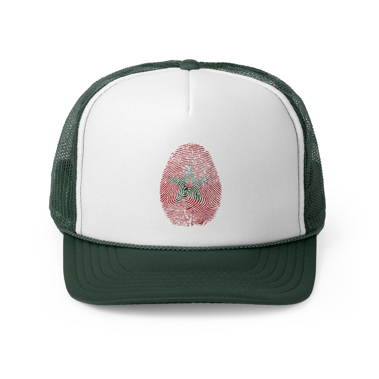 MOROCCO Fingerprint flag Soccer World Cup Fan Hat (UNISEX)