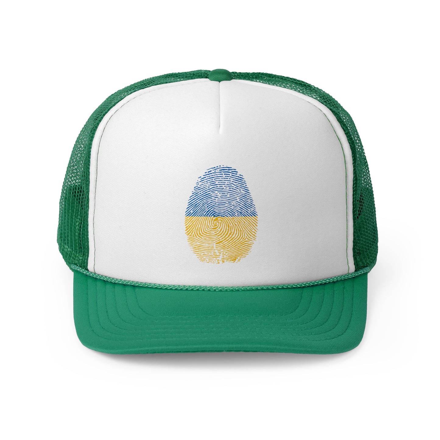 UKRAINE Fingerprint flag Soccer World Cup Fan Hat (UNISEX)