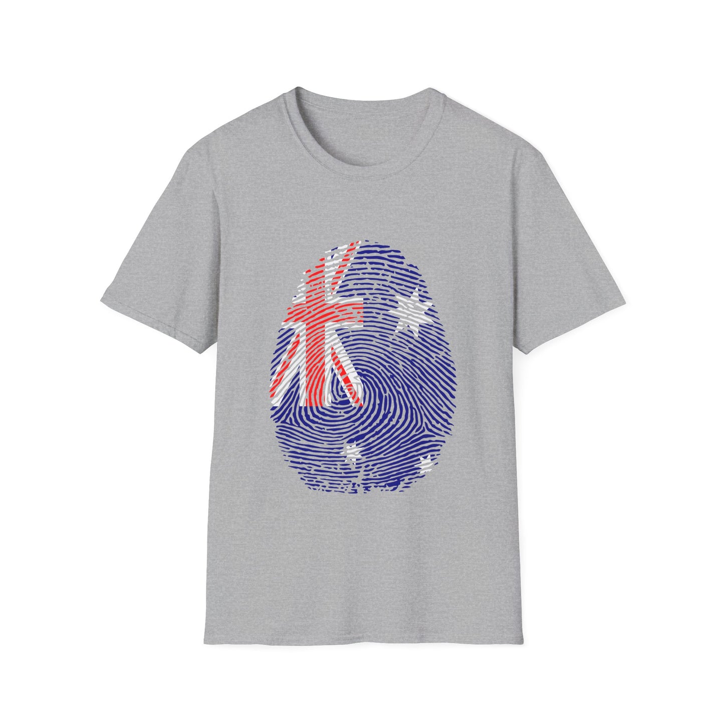 AUSTRALIA Fingerprint flag Soccer World Cup Fan T-Shirt (WOMEN)
