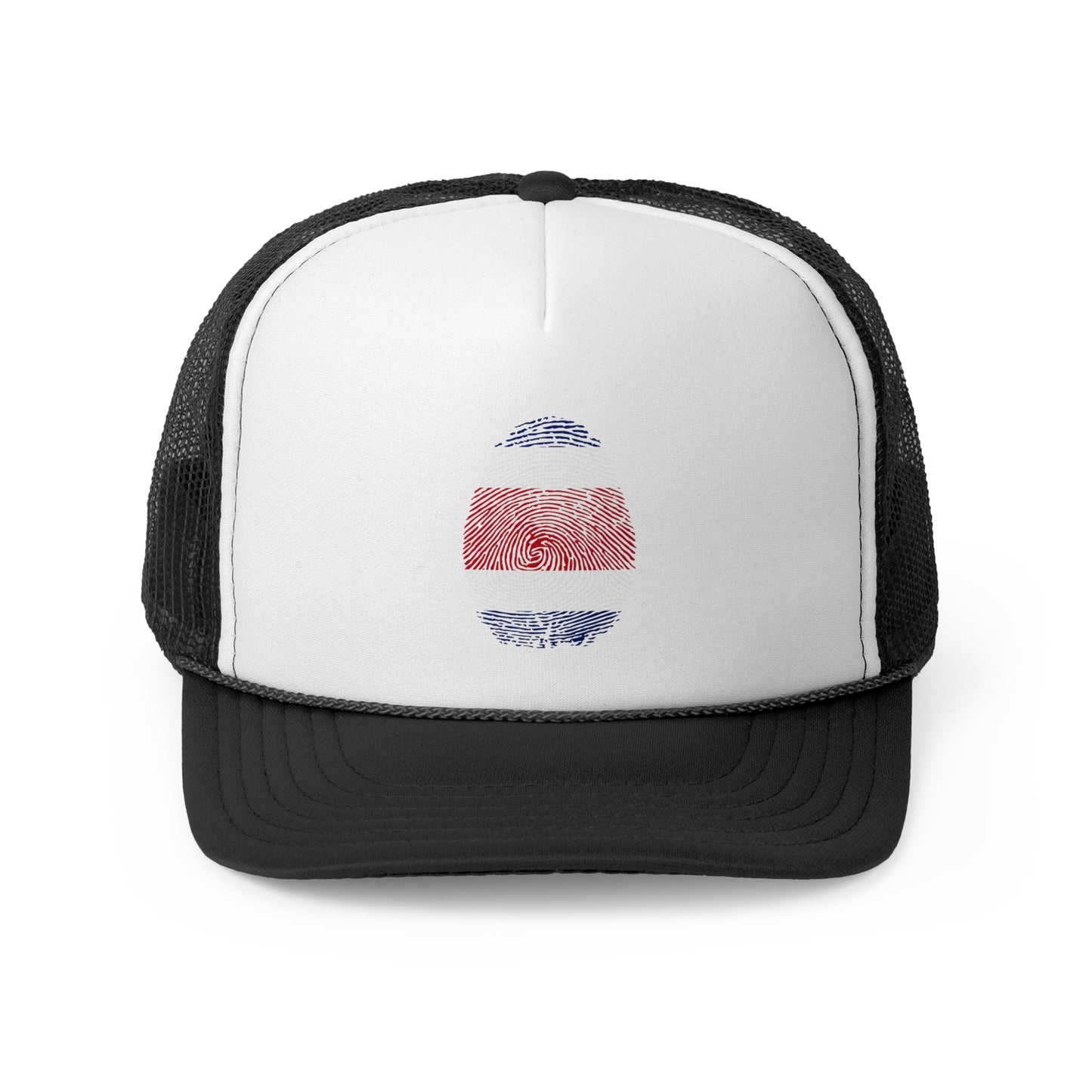 COSTA RICA Fingerprint flag Soccer World Cup Fan Hat (UNISEX)