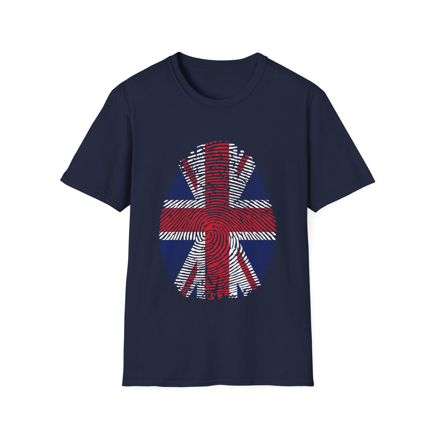 UK Fingerprint flag Soccer World Cup Fan T-Shirt (WOMEN)