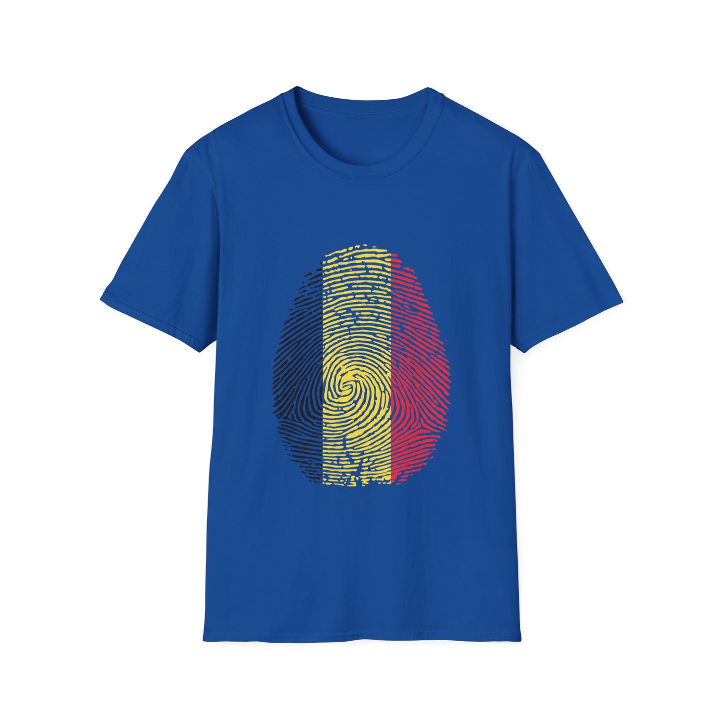 BELGIUM Fingerprint flag Soccer World Cup Fan T-Shirt (WOMEN)