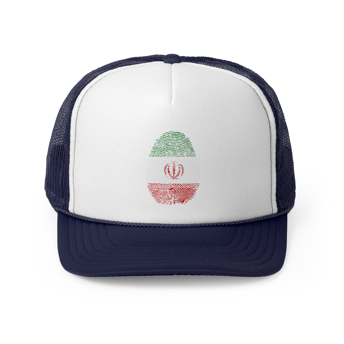 IRAN (I.R) Fingerprint flag Soccer World Cup Fan Hat (UNISEX)