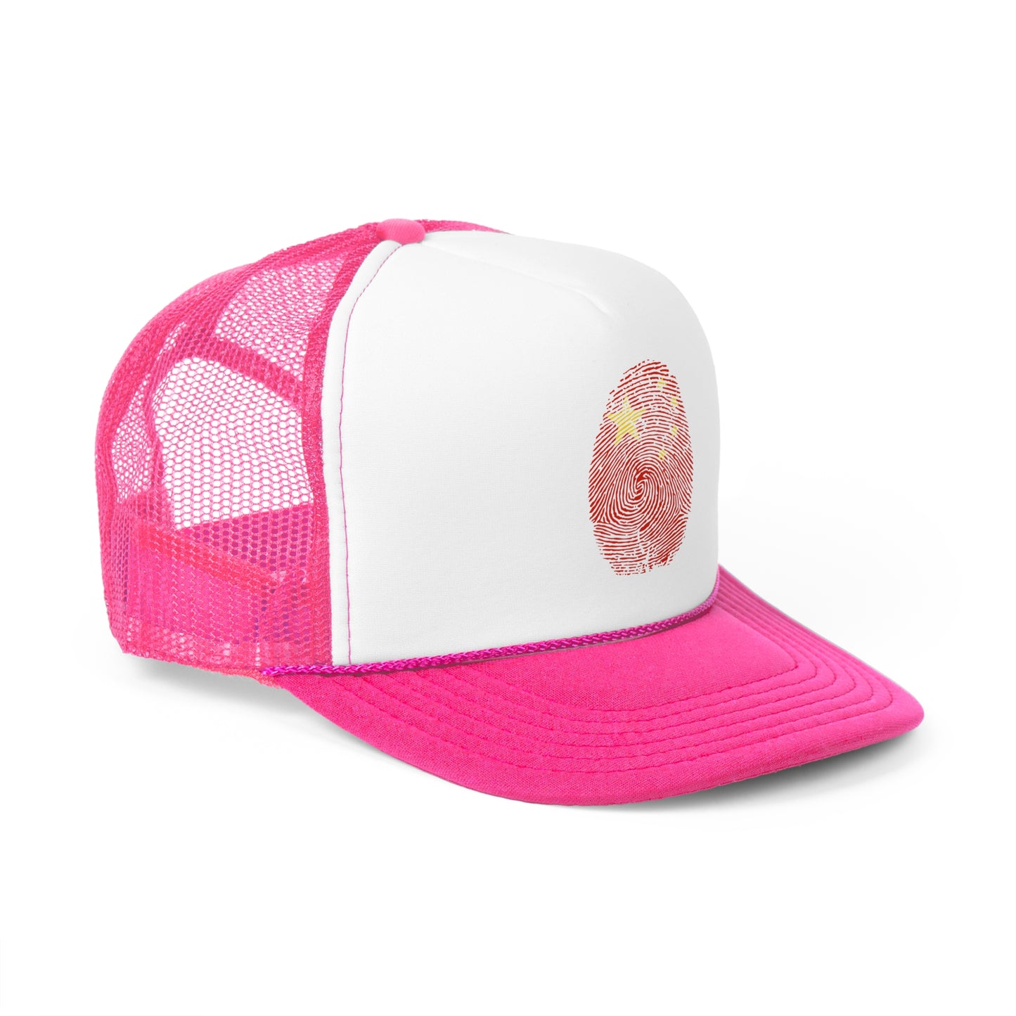 CHINA Fingerprint flag Soccer World Cup Fan Hat (UNISEX)