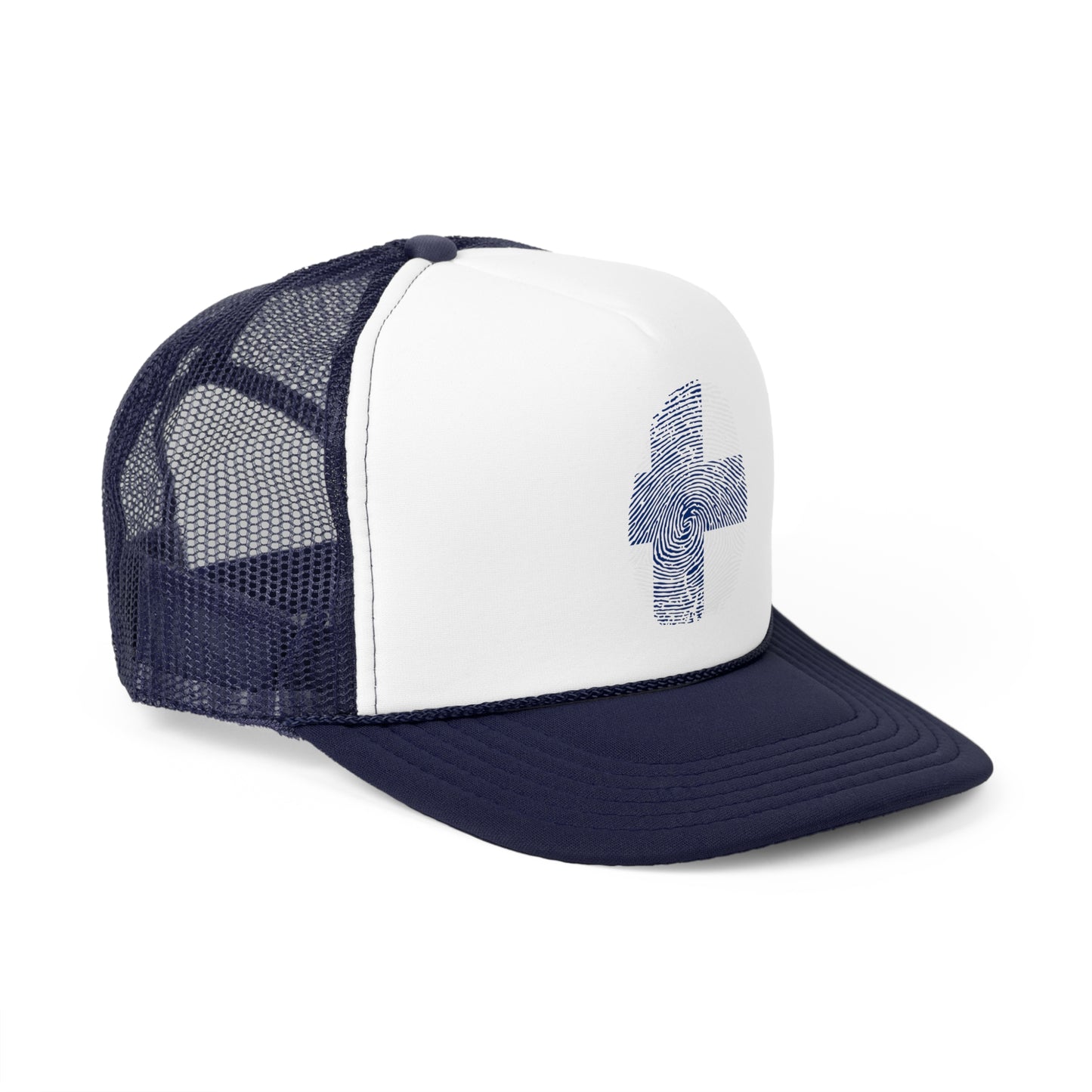 FINLAND Fingerprint flag Soccer World Cup Fan Hat (UNISEX)