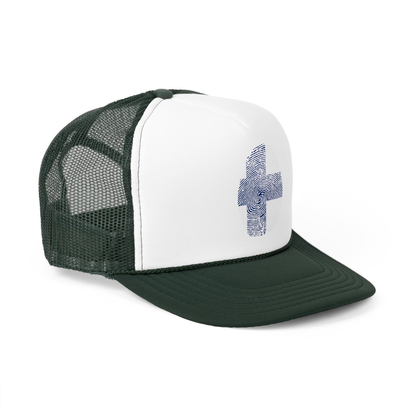 FINLAND Fingerprint flag Soccer World Cup Fan Hat (UNISEX)