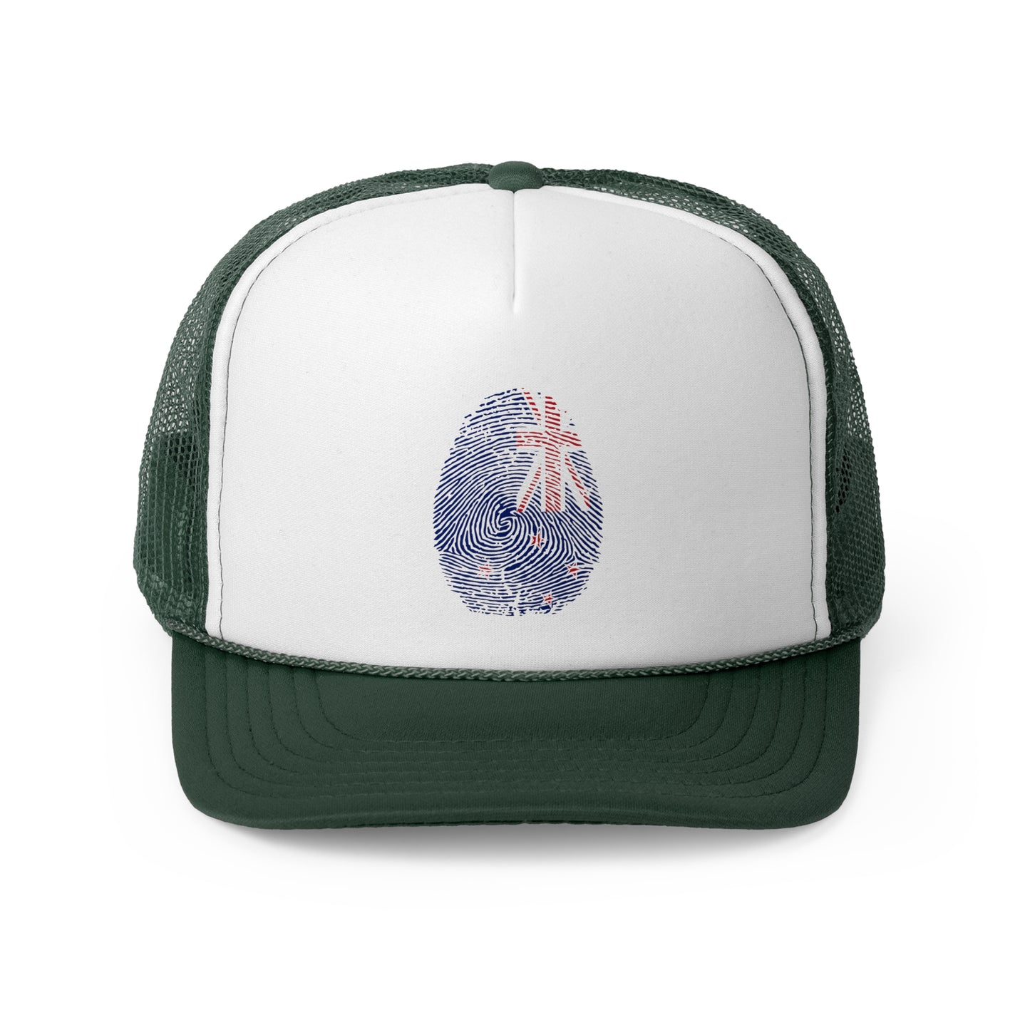 NEW ZEALAND Fingerprint flag Soccer World Cup Fan Hat (UNISEX)