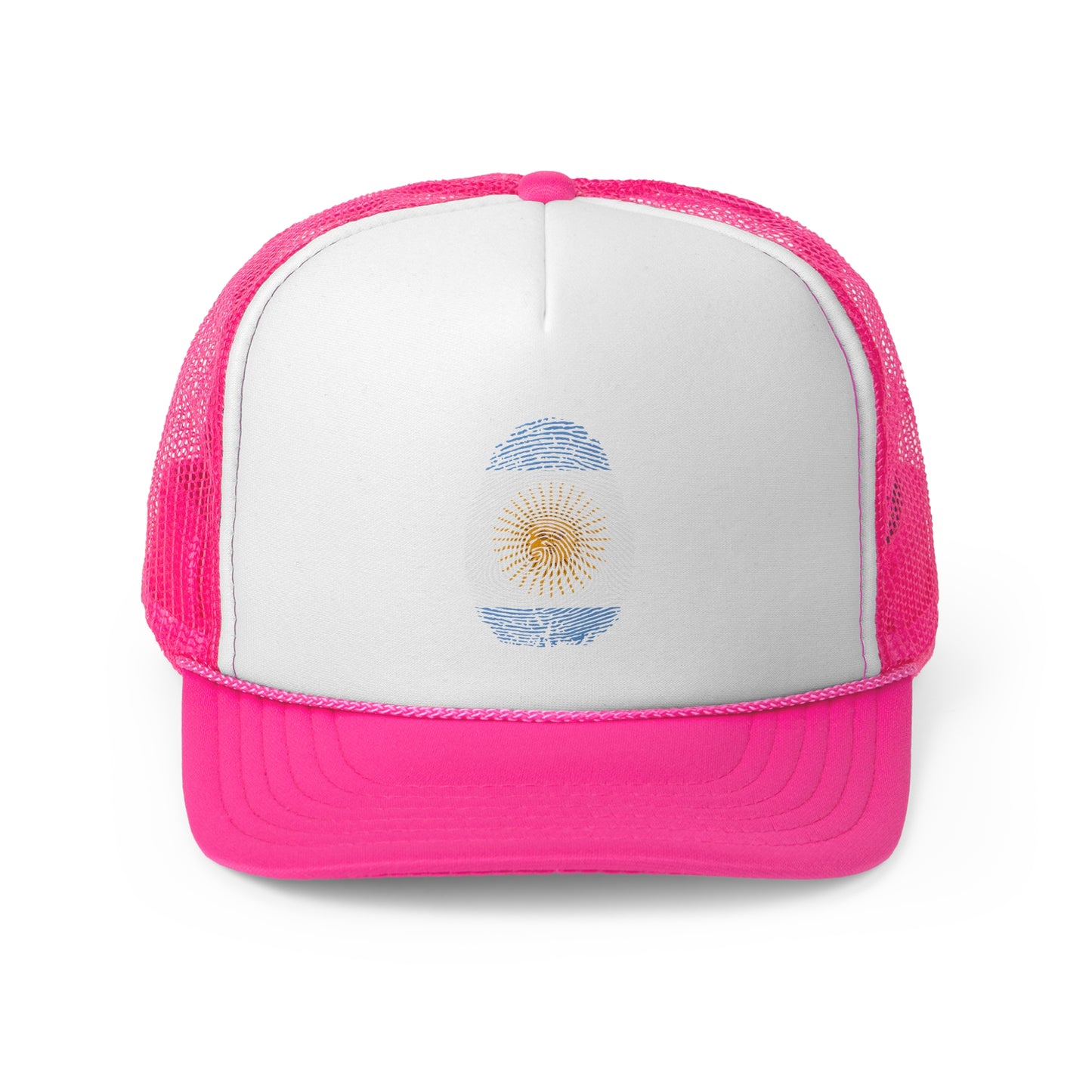 ARGENTINA Fingerprint flag Soccer World Cup Fan Hat (UNISEX)