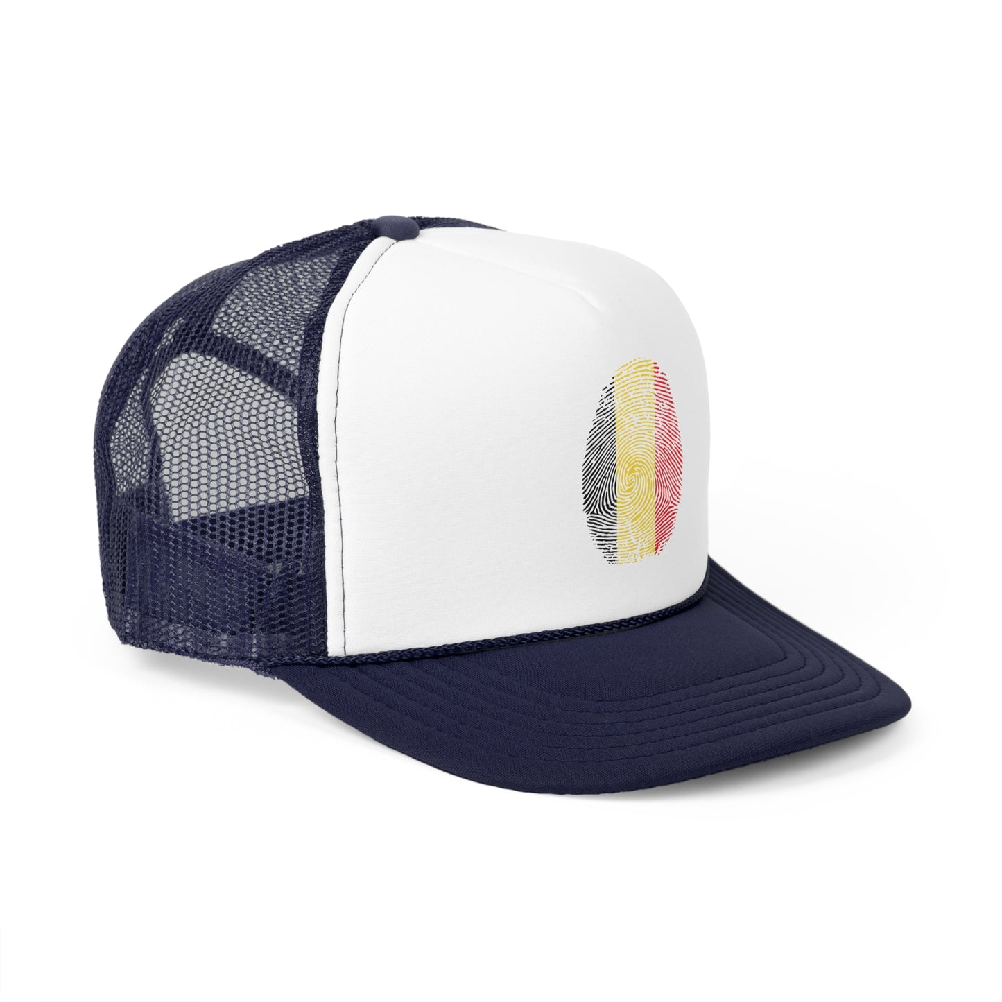 BELGIUM Fingerprint flag Soccer World Cup Fan Hat (UNISEX)