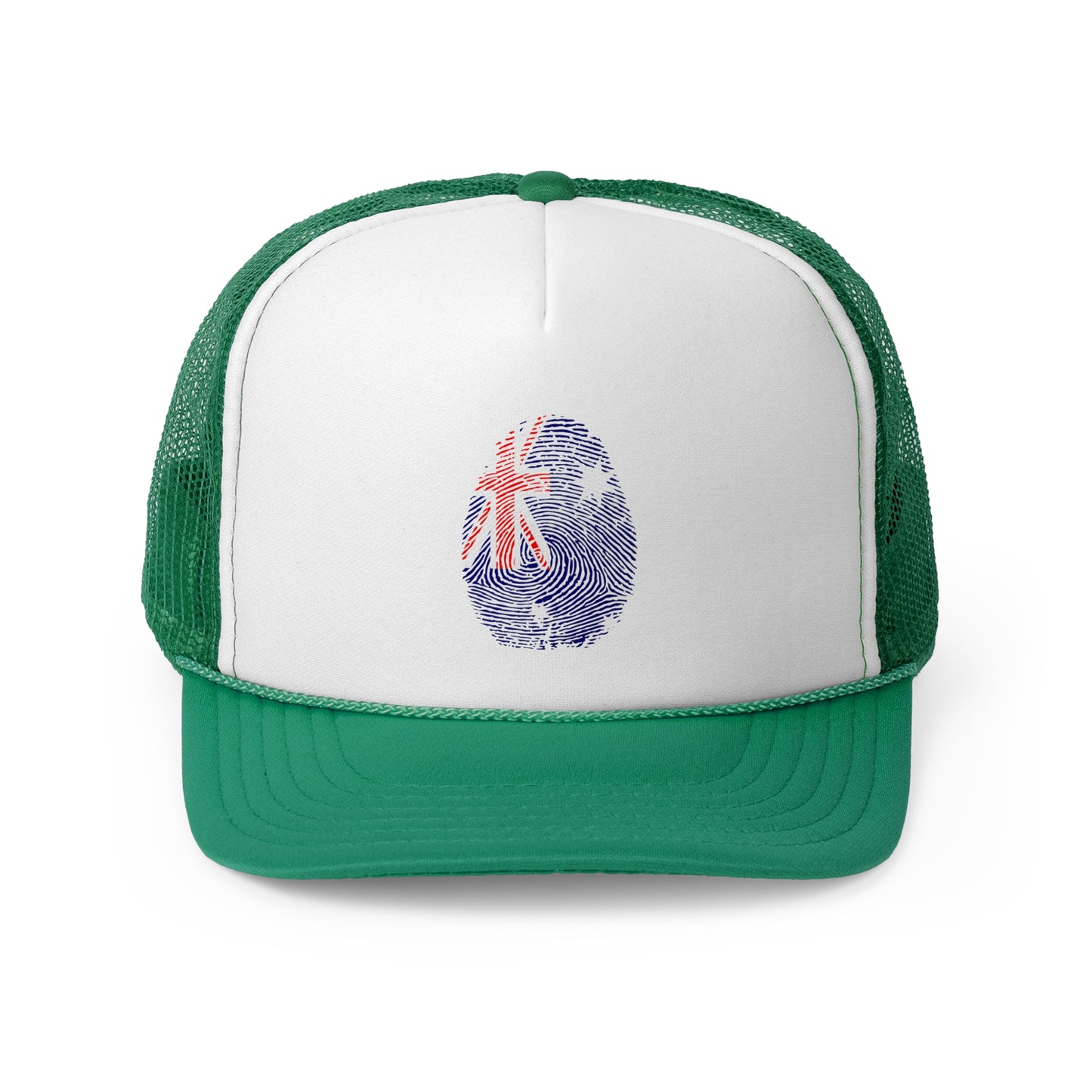 AUSTRALIA Fingerprint flag Soccer World Cup Fan Hat (UNISEX)
