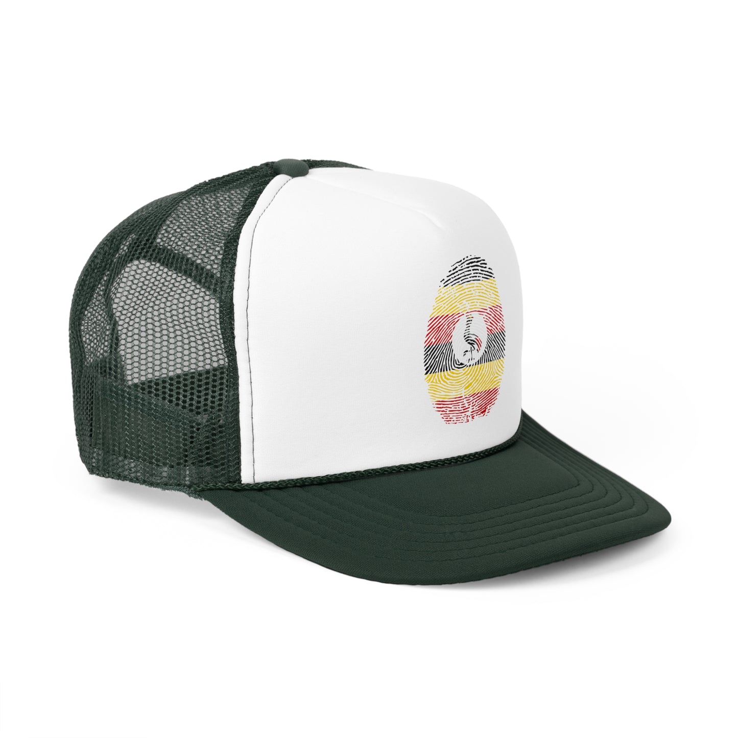 UGANDA Fingerprint flag Soccer World Cup Fan Hat (UNISEX)