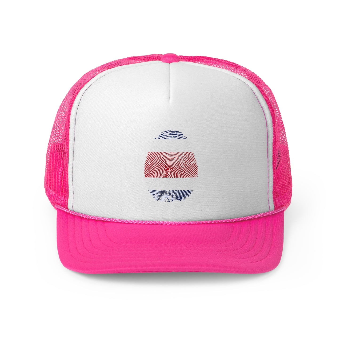 COSTA RICA Fingerprint flag Soccer World Cup Fan Hat (UNISEX)