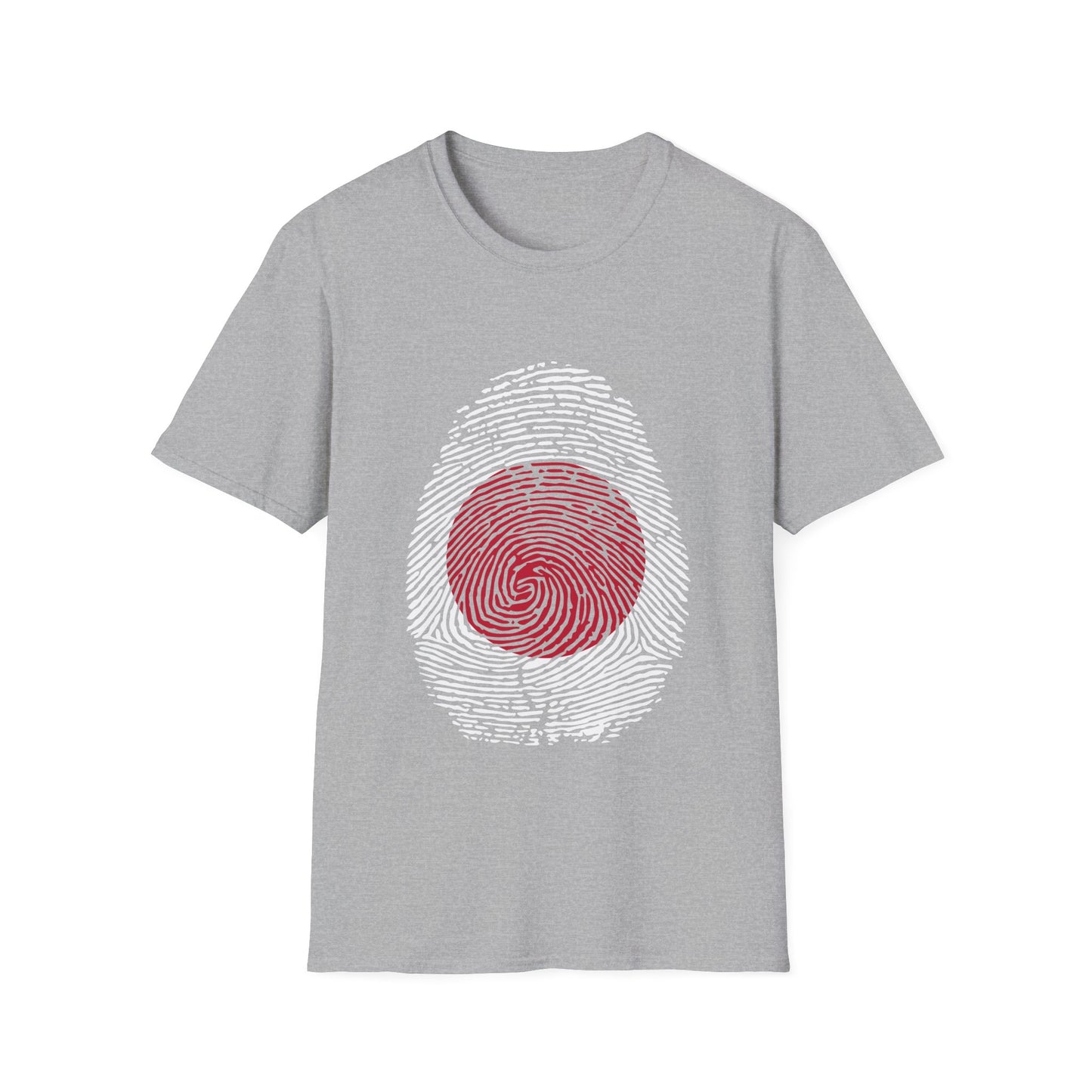 JAPAN Fingerprint flag Soccer World Cup Fan T-Shirt (WOMEN)
