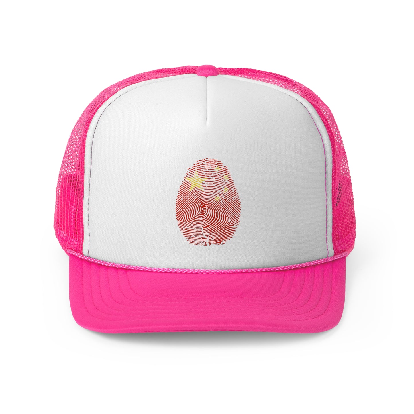 CHINA Fingerprint flag Soccer World Cup Fan Hat (UNISEX)