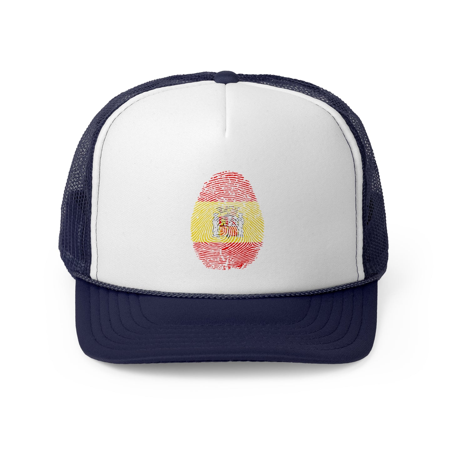 SPAIN Fingerprint flag Soccer World Cup Fan Hat (UNISEX)