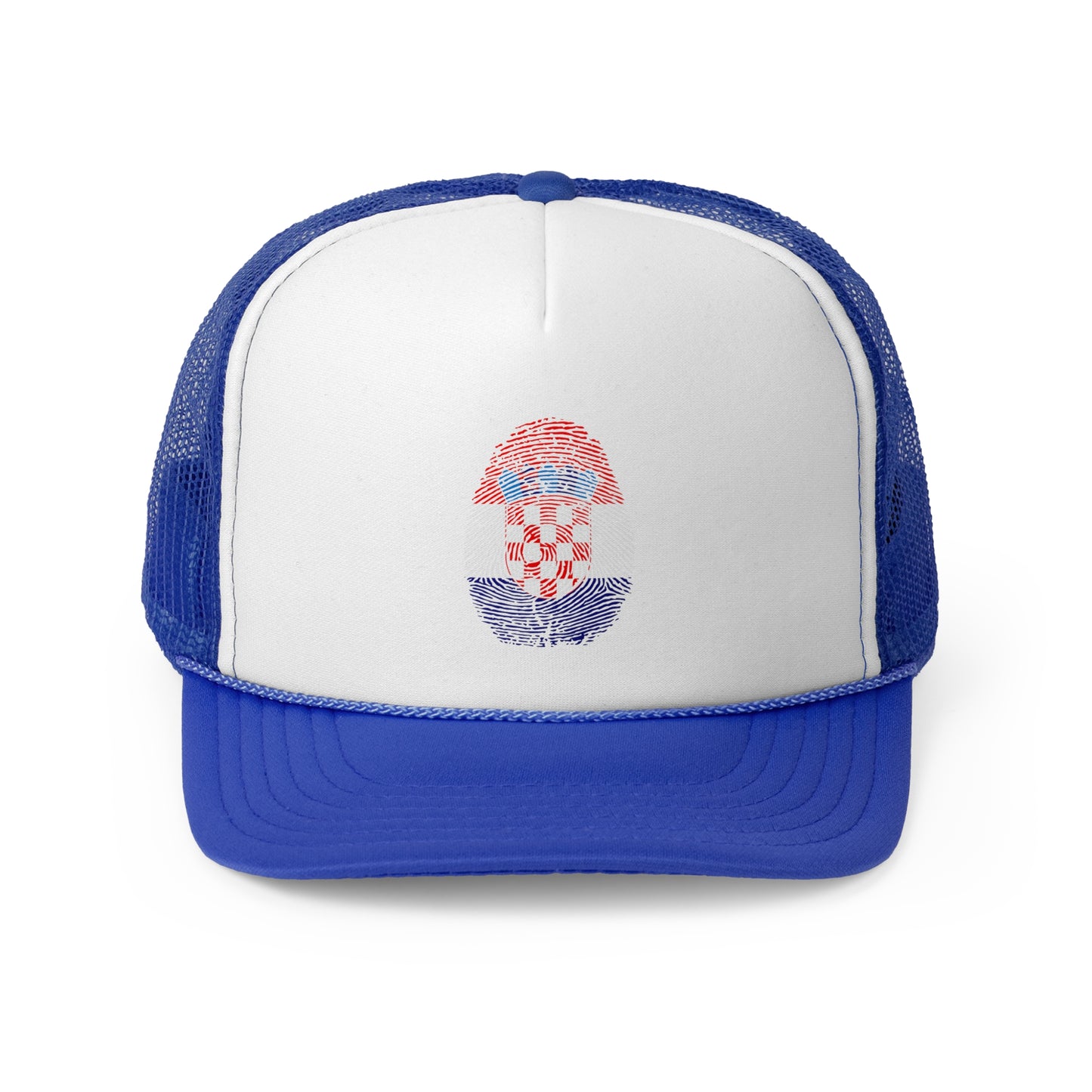CROATIA Fingerprint flag Soccer World Cup Fan Hat (UNISEX)