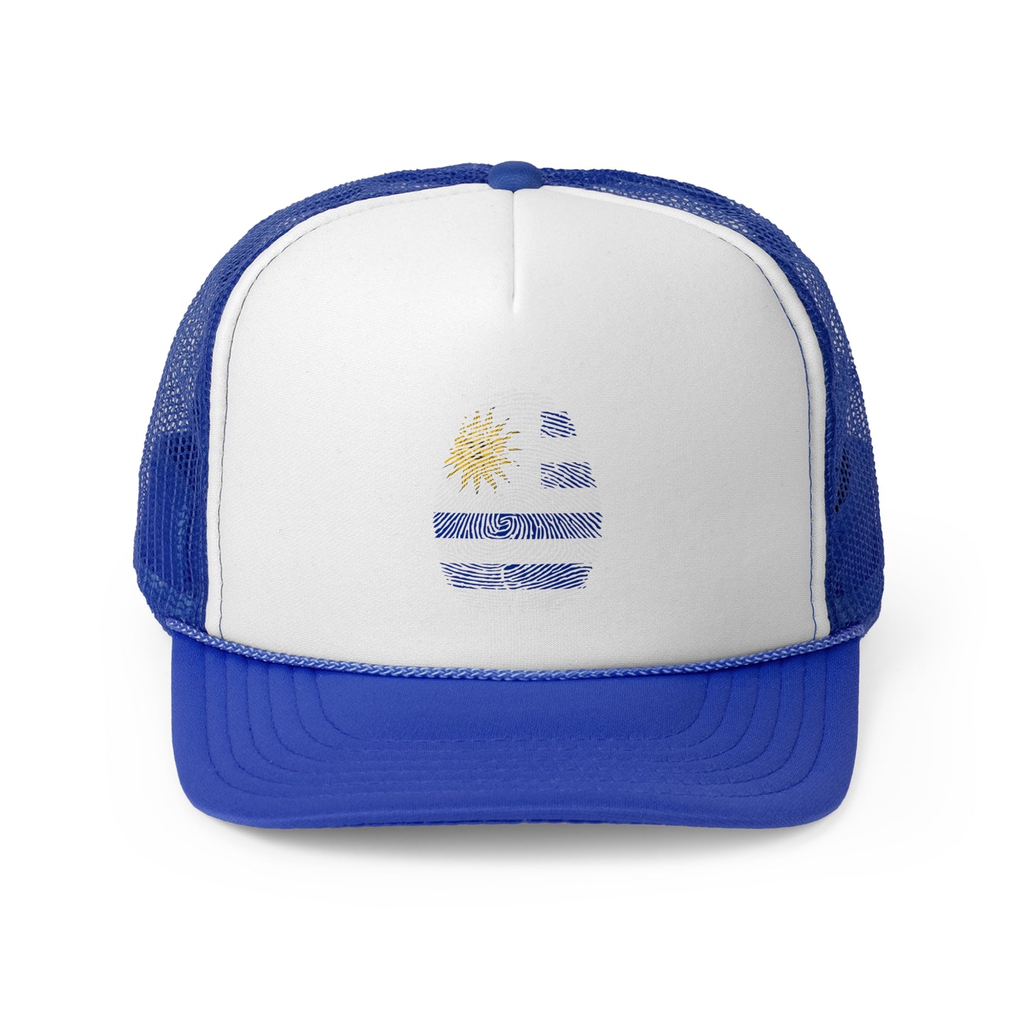 URUGUAY Fingerprint flag Soccer World Cup Fan Hat (UNISEX)