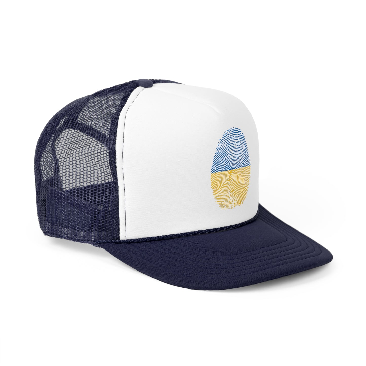 UKRAINE Fingerprint flag Soccer World Cup Fan Hat (UNISEX)