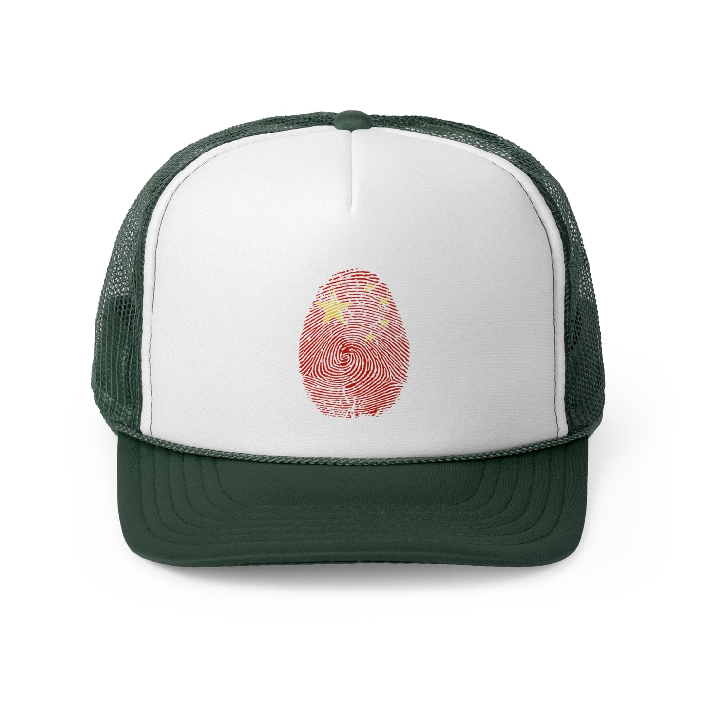 CHINA Fingerprint flag Soccer World Cup Fan Hat (UNISEX)