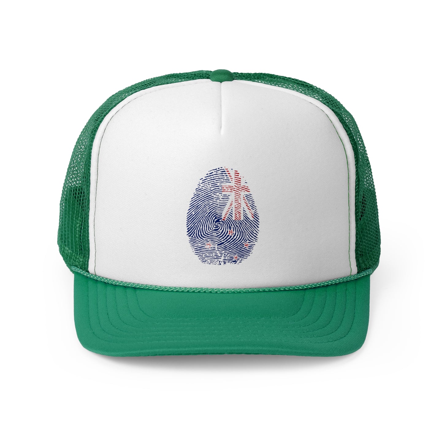 NEW ZEALAND Fingerprint flag Soccer World Cup Fan Hat (UNISEX)