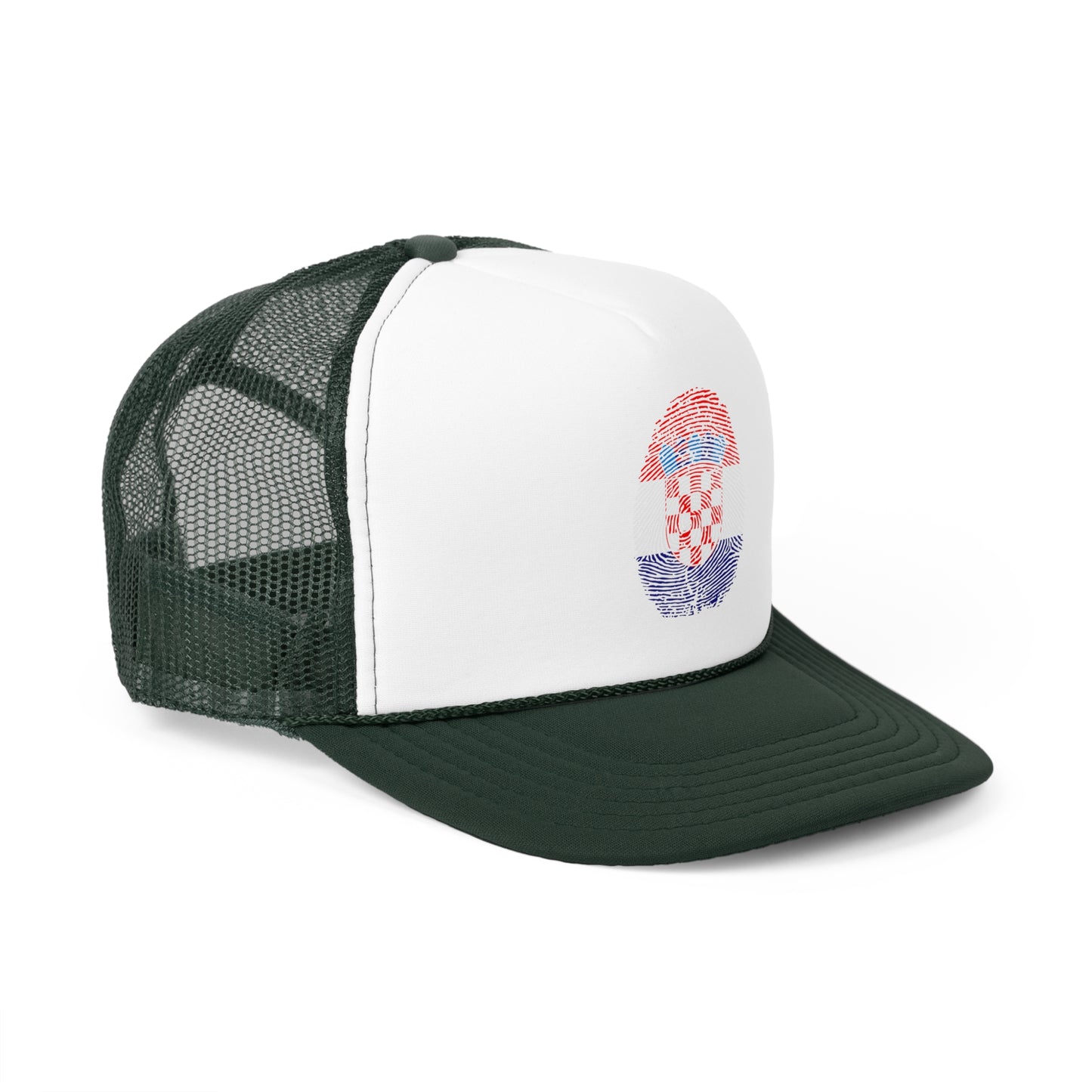 CROATIA Fingerprint flag Soccer World Cup Fan Hat (UNISEX)