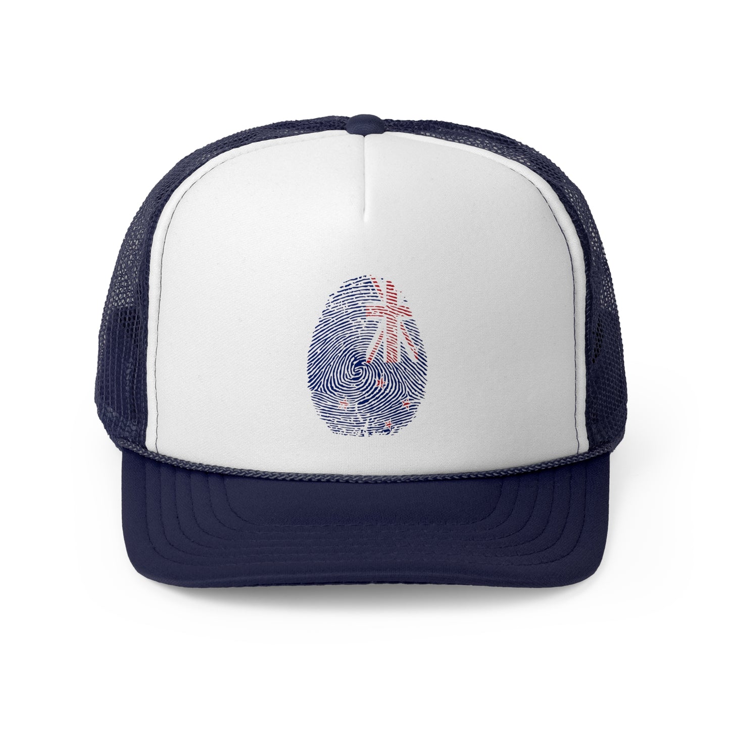 NEW ZEALAND Fingerprint flag Soccer World Cup Fan Hat (UNISEX)