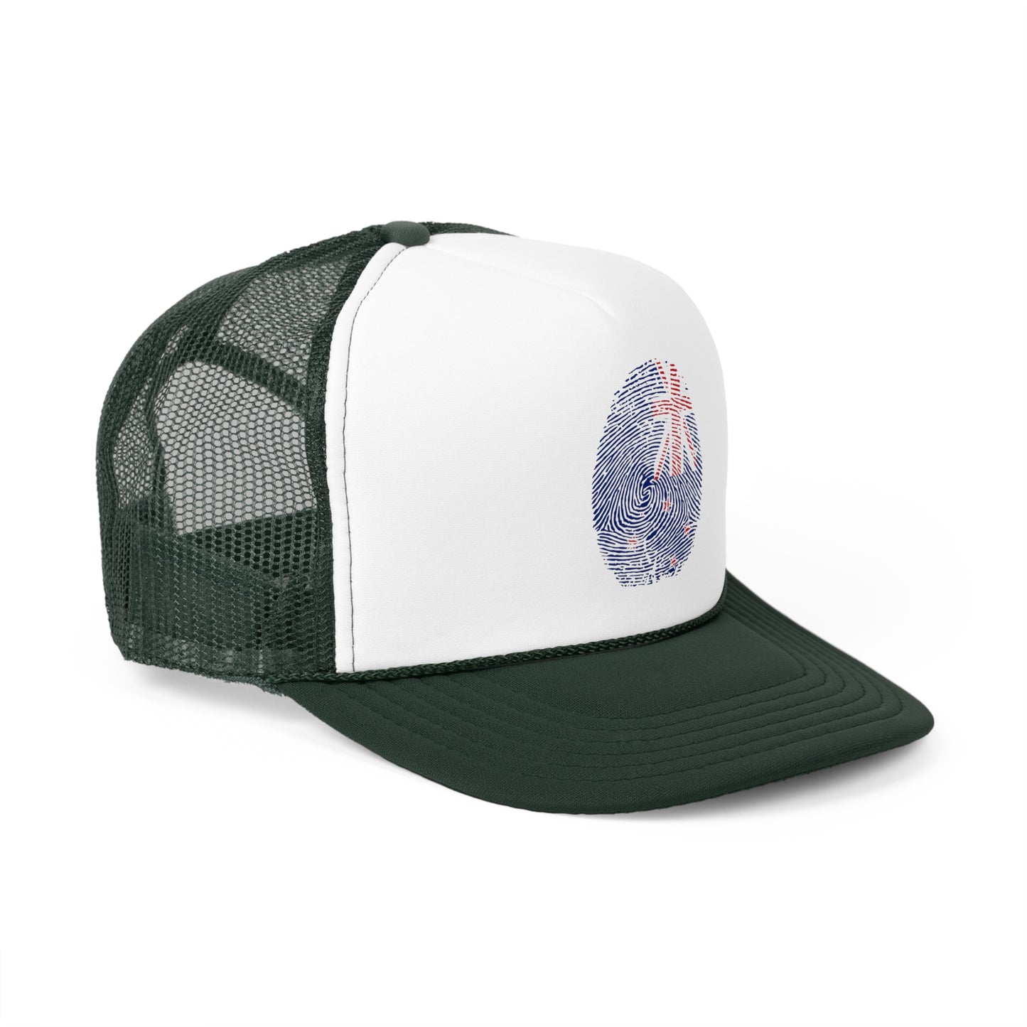 NEW ZEALAND Fingerprint flag Soccer World Cup Fan Hat (UNISEX)