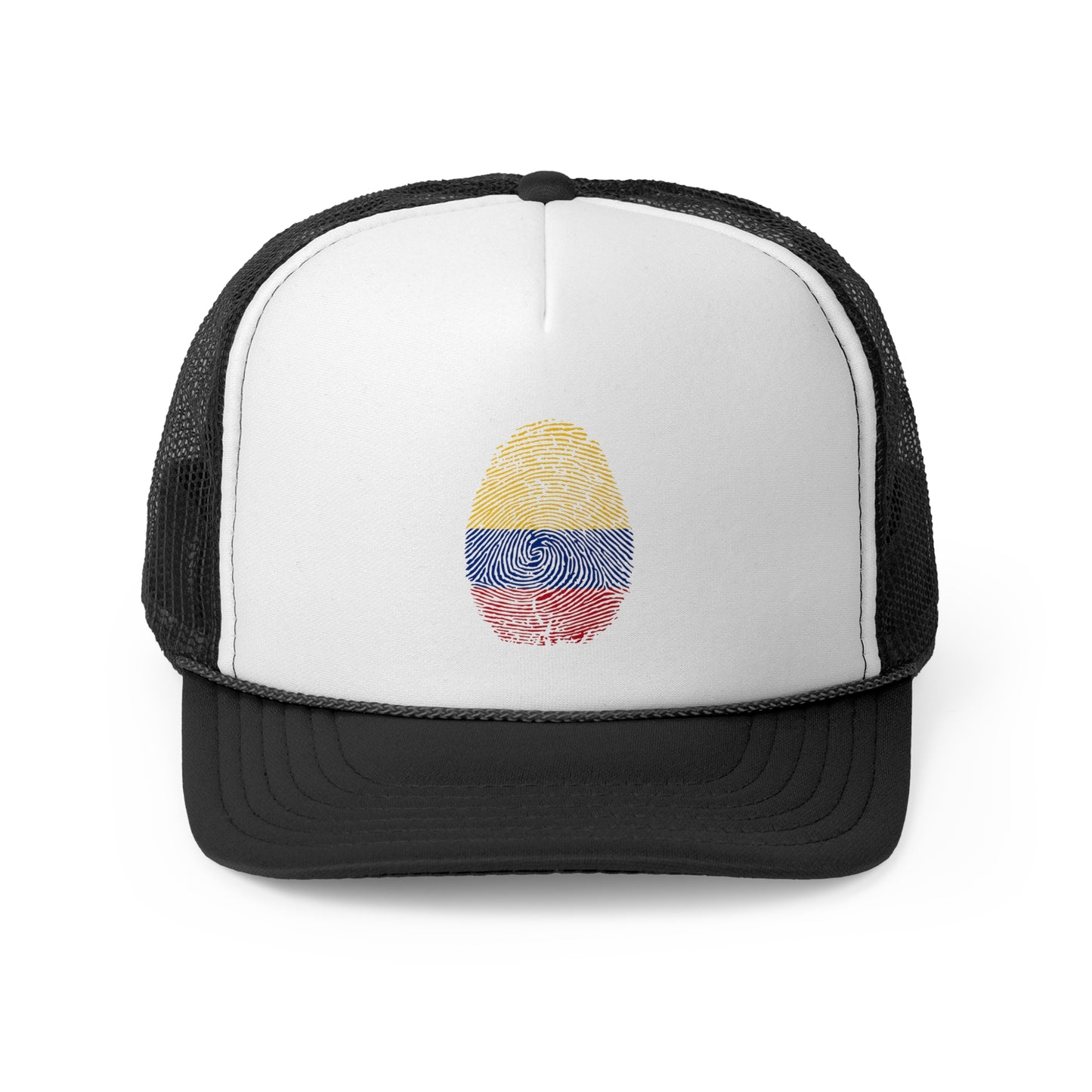 COLOMBIA Fingerprint flag Soccer World Cup Fan Hat (UNISEX)