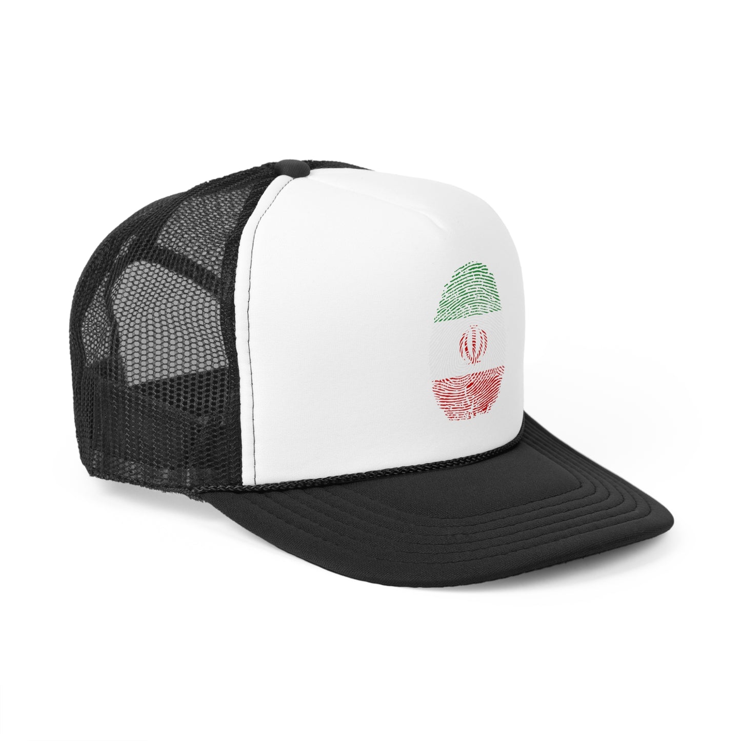 IRAN (I.R) Fingerprint flag Soccer World Cup Fan Hat (UNISEX)