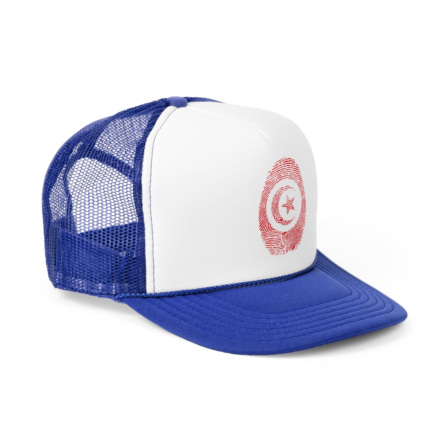 TUNISIA Fingerprint flag Soccer World Cup Fan Hat (UNISEX)